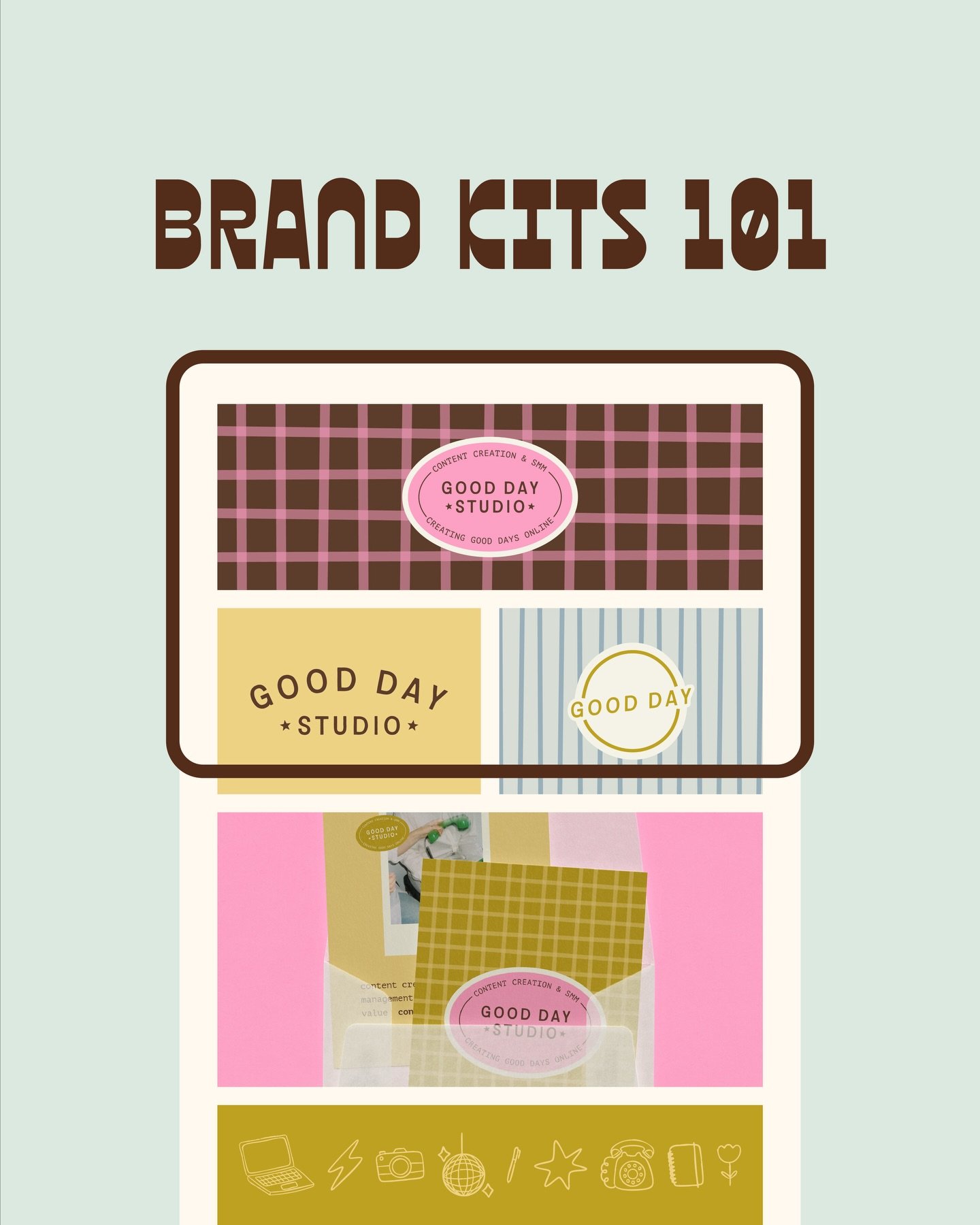 💻BRAND KITS 101💻

So what&rsquo;s a premade brand kit anyway? 

It&rsquo;s a semi-customizable branding option that I deliver in just 7 days! You&rsquo;ll be able to customize the text and the colors to fit your vibe. I offer a variety of design st
