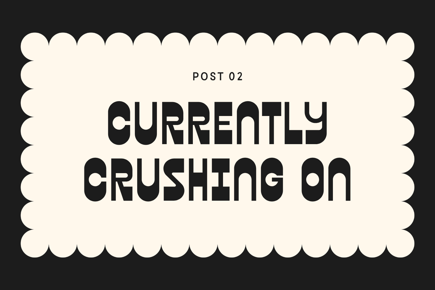 ❤️‍🔥 currently crushing on ❤️‍🔥