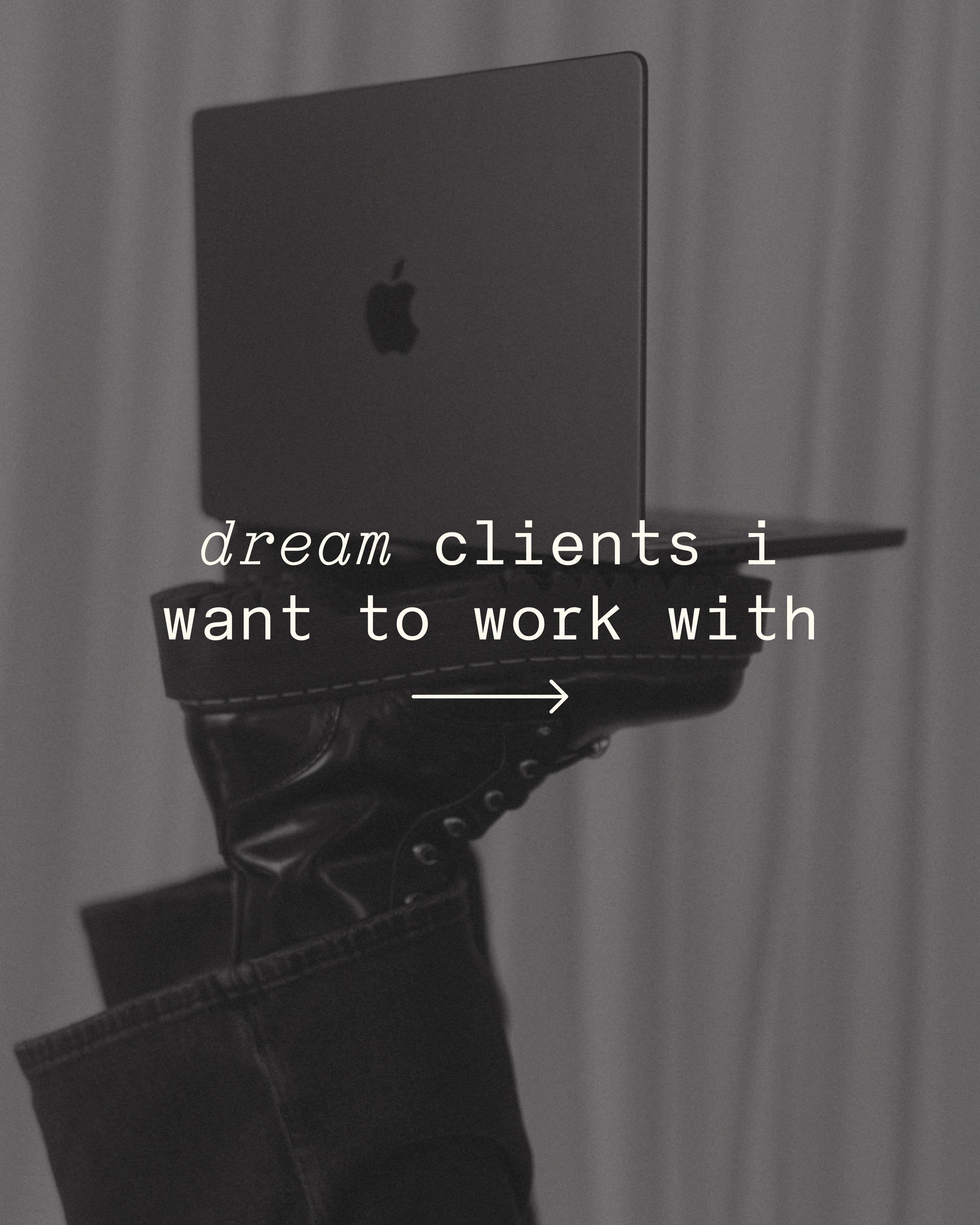 💫DREAM CLIENTS💫

Here is a few clients I am dreaming to work with! I love to work with a variety of industries so please reach out if you vibe with my style! Now booking for October and beyond!

#branding #branddesigner #logodesign #graphicdesign #
