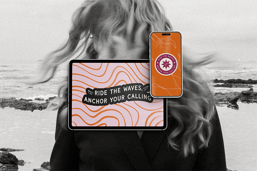 sea of resumes branding and website design