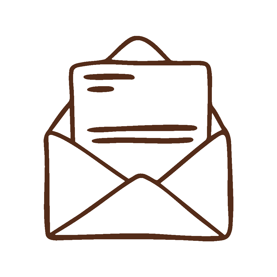 pink tiger creative envelope and mail icon gif