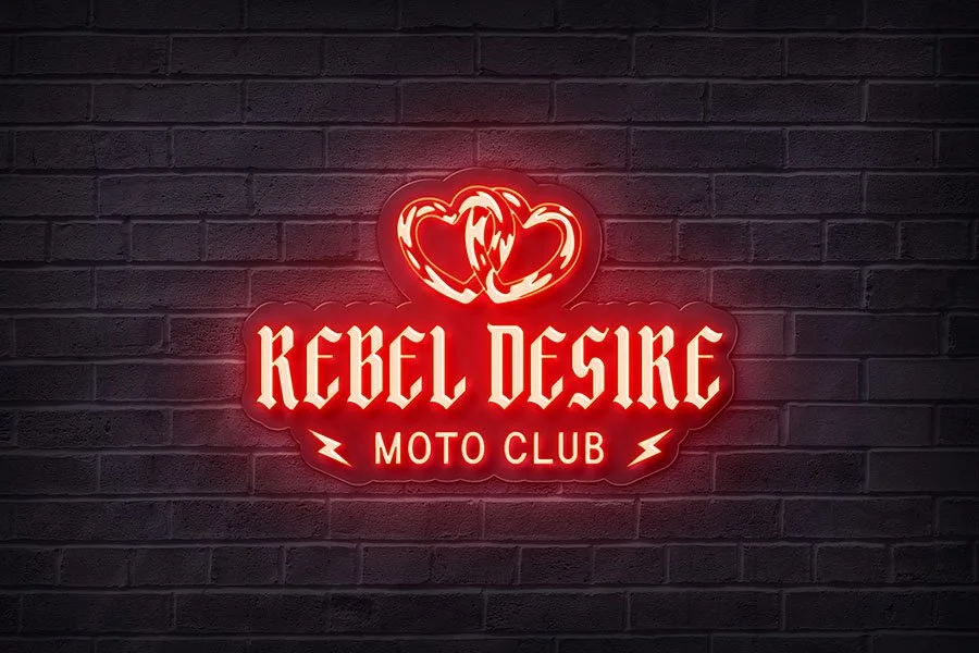 rebel desire branding design
