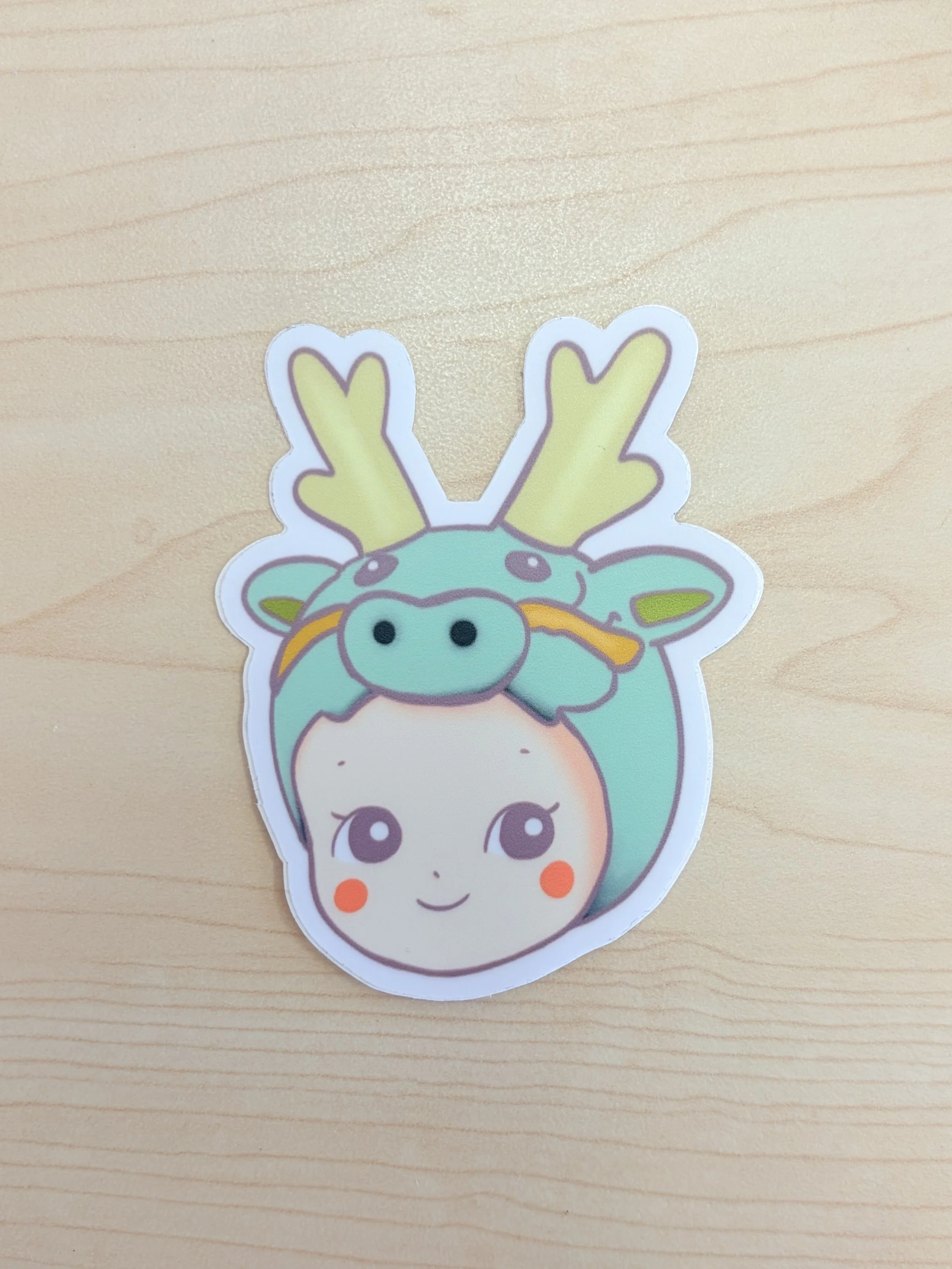 Sonny Angel Dragon Head Sticker
