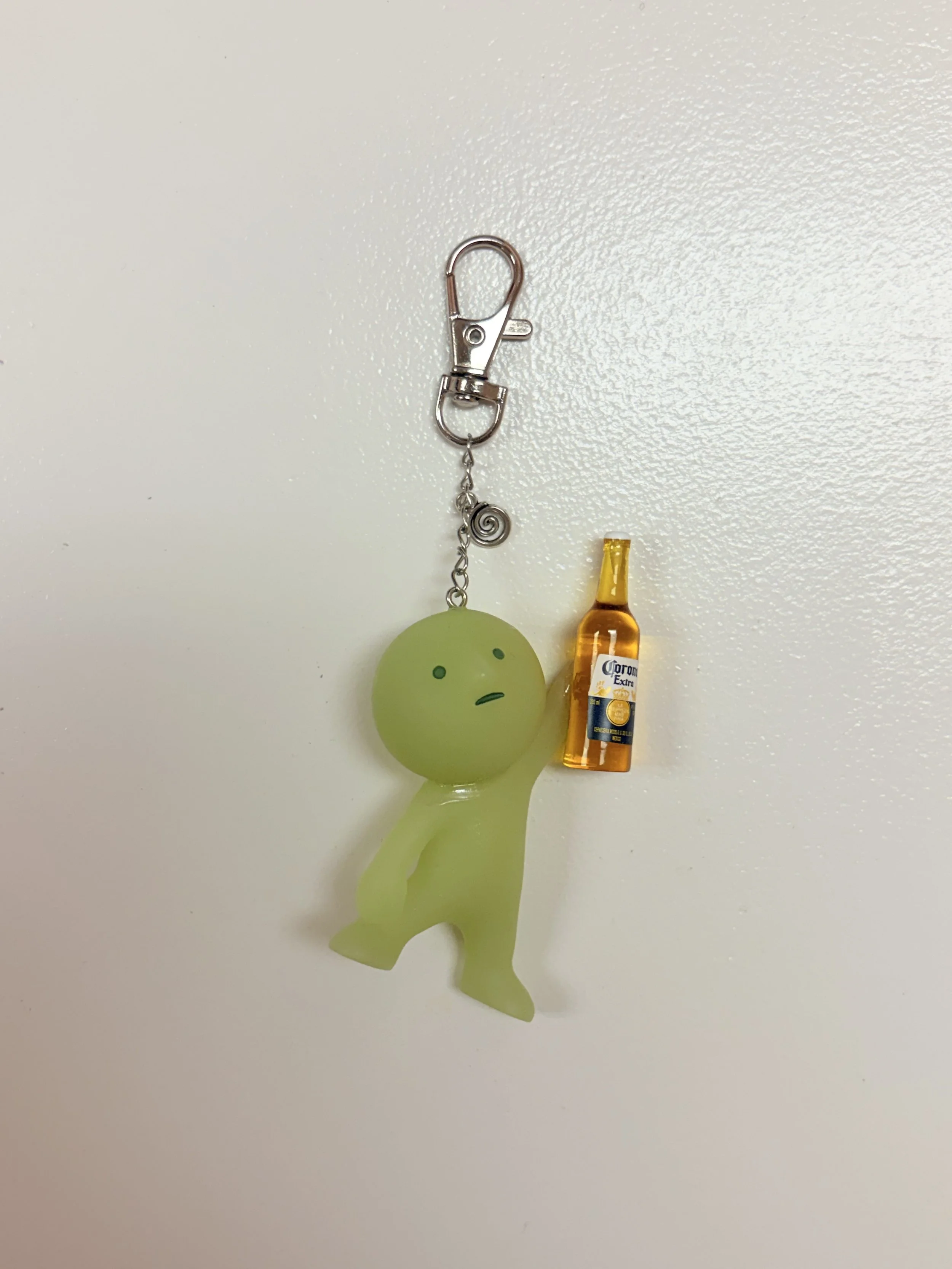 Corona Smiski Keychain