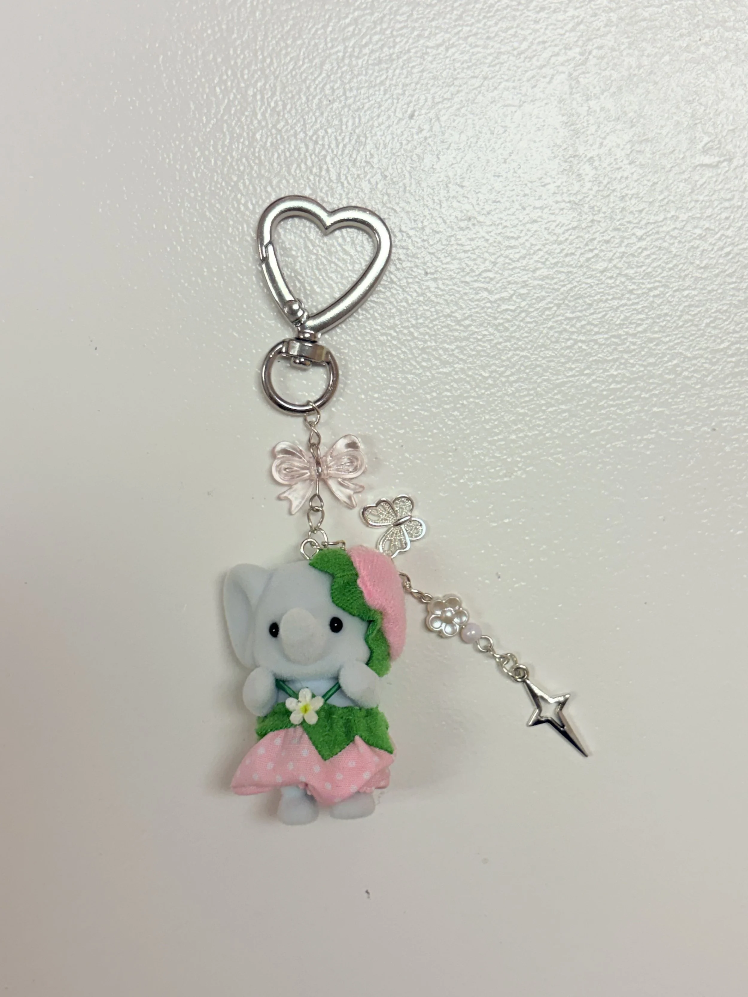 Calico Critters Keychain - Elephant