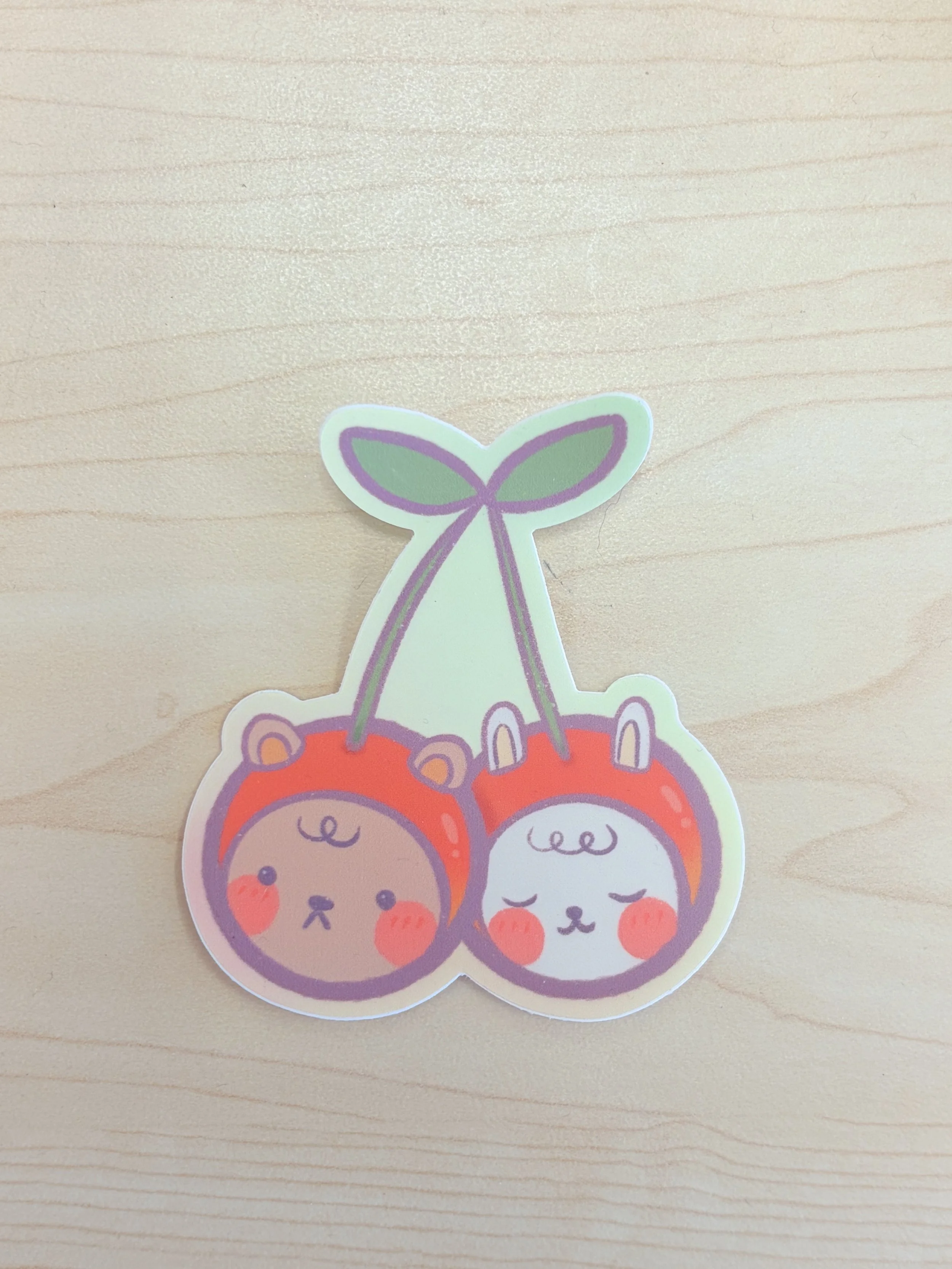 cutie cherry sticker