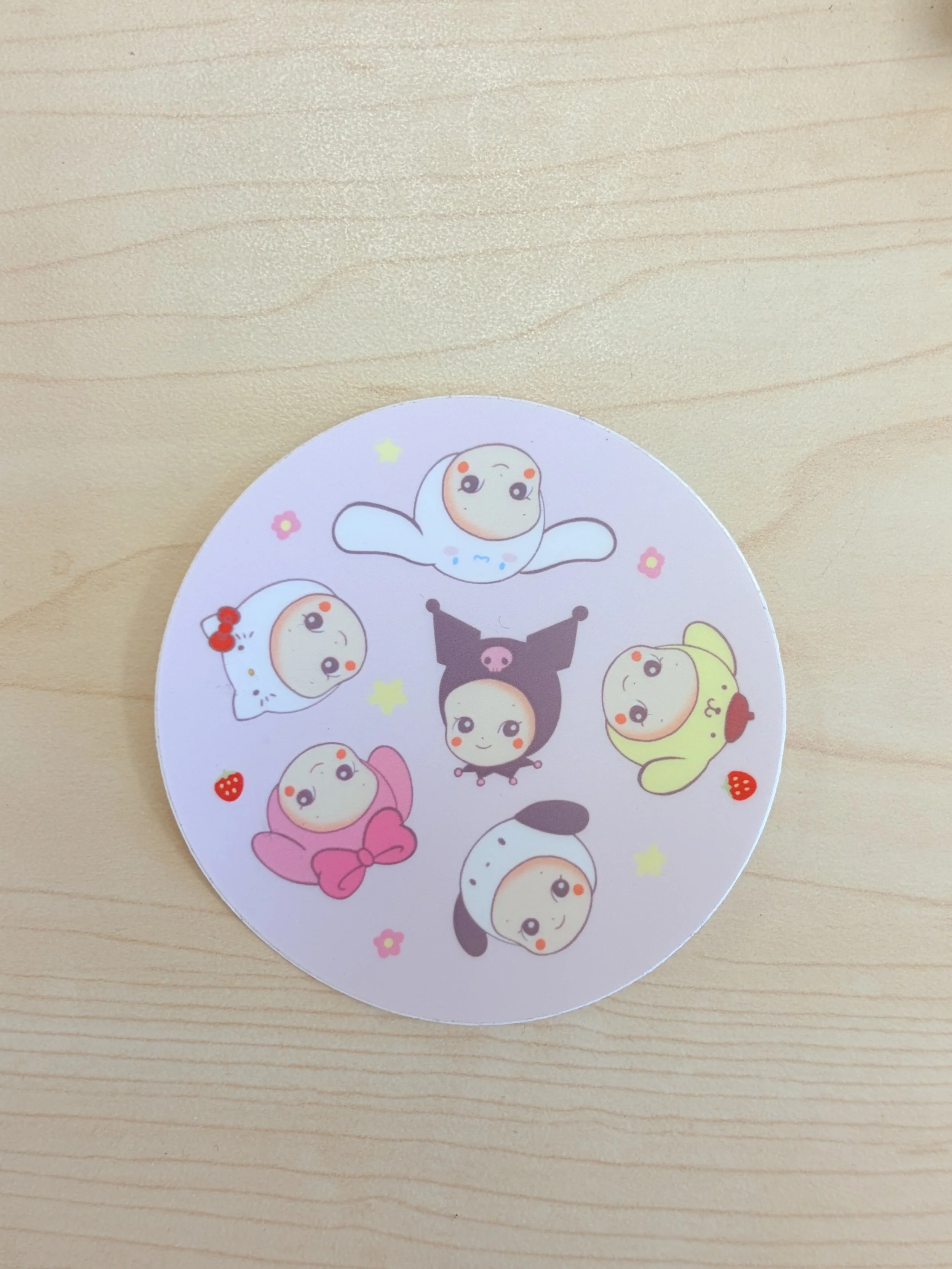 Sanrio Sonny Sticker Pink