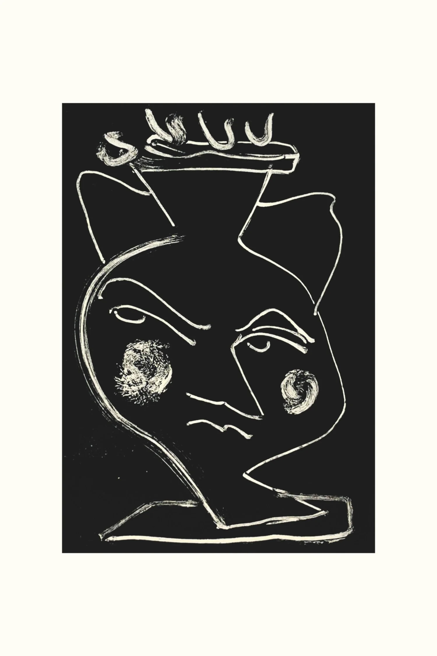 Anthropomorphic Vessel 15 [FRAMED]