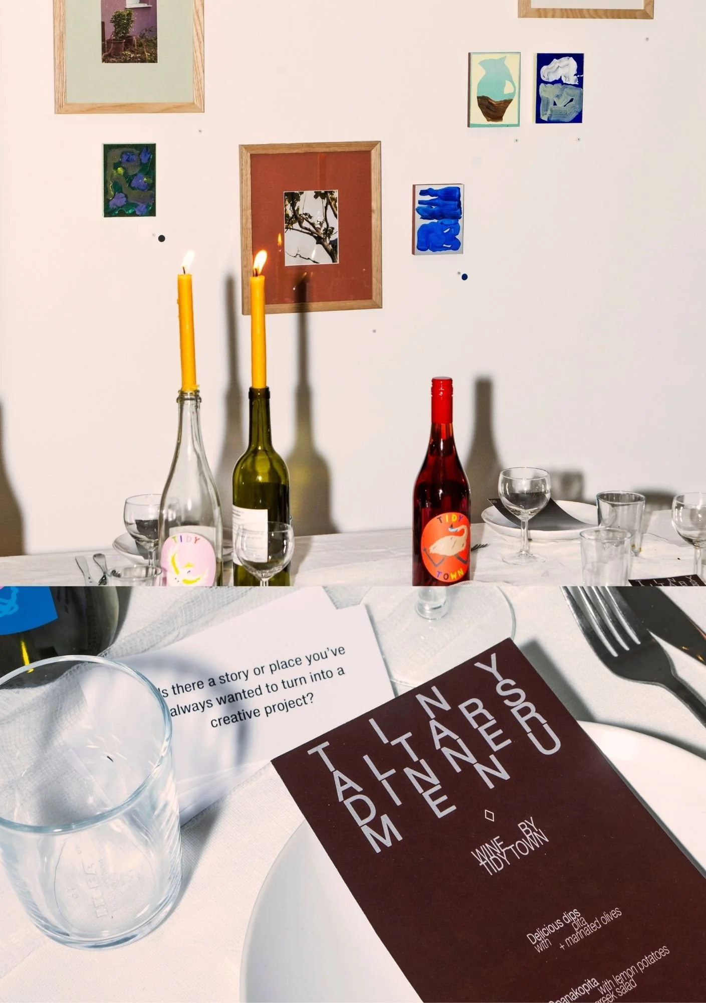 Side Gallery X Tidy Town Wine X Frances Caro & Rhianna Phillips