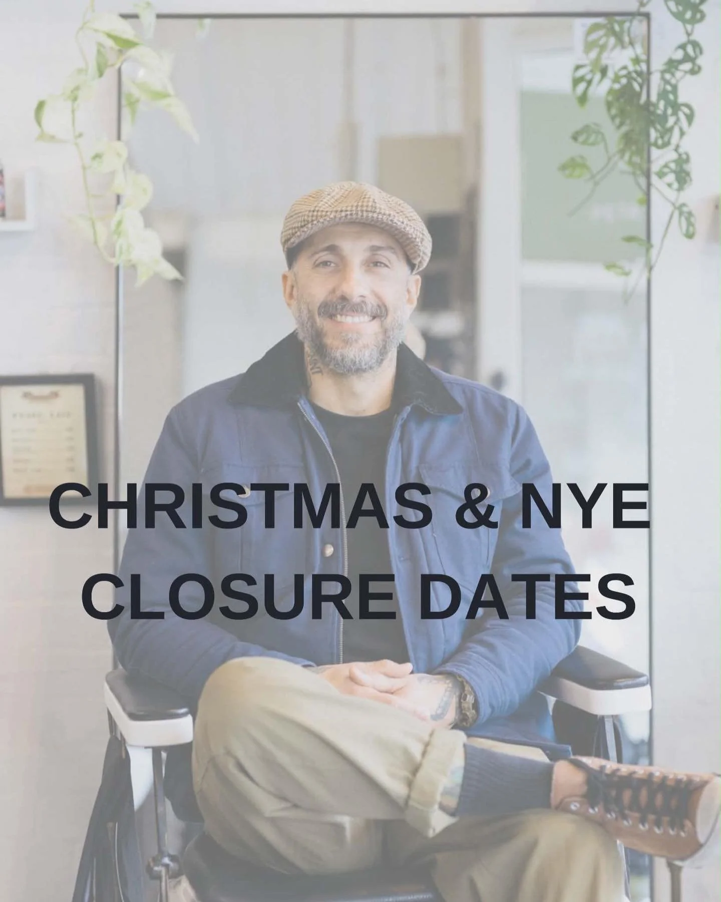 @the_barbersbookshelf will be closed on the following dates over Christmas / NYE
Thursday 25th December 
Wednesday 31st December - Saturday 3rd January 

Open as usual all other days.

Booking highly recommended (link in bio)

Wish you all a happy Ch