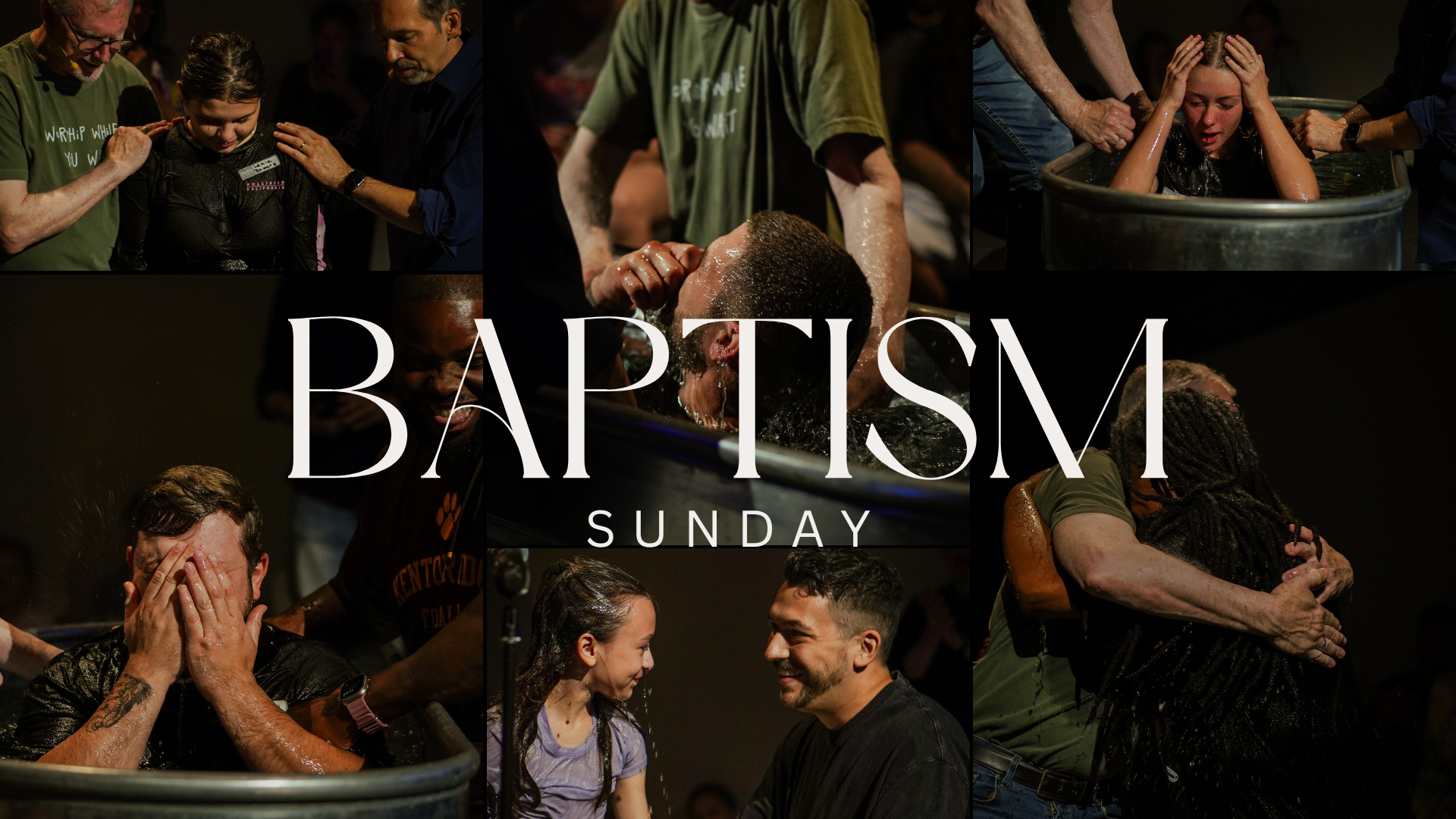 Baptism Sunday