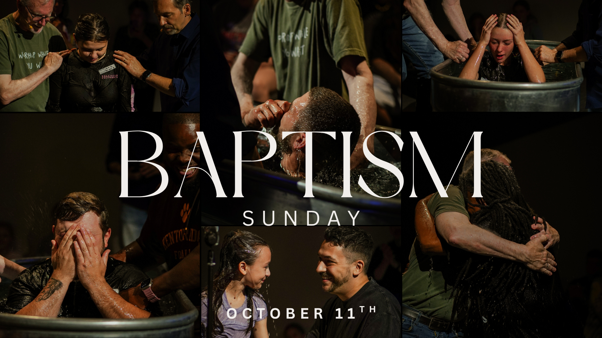 Baptism Sunday