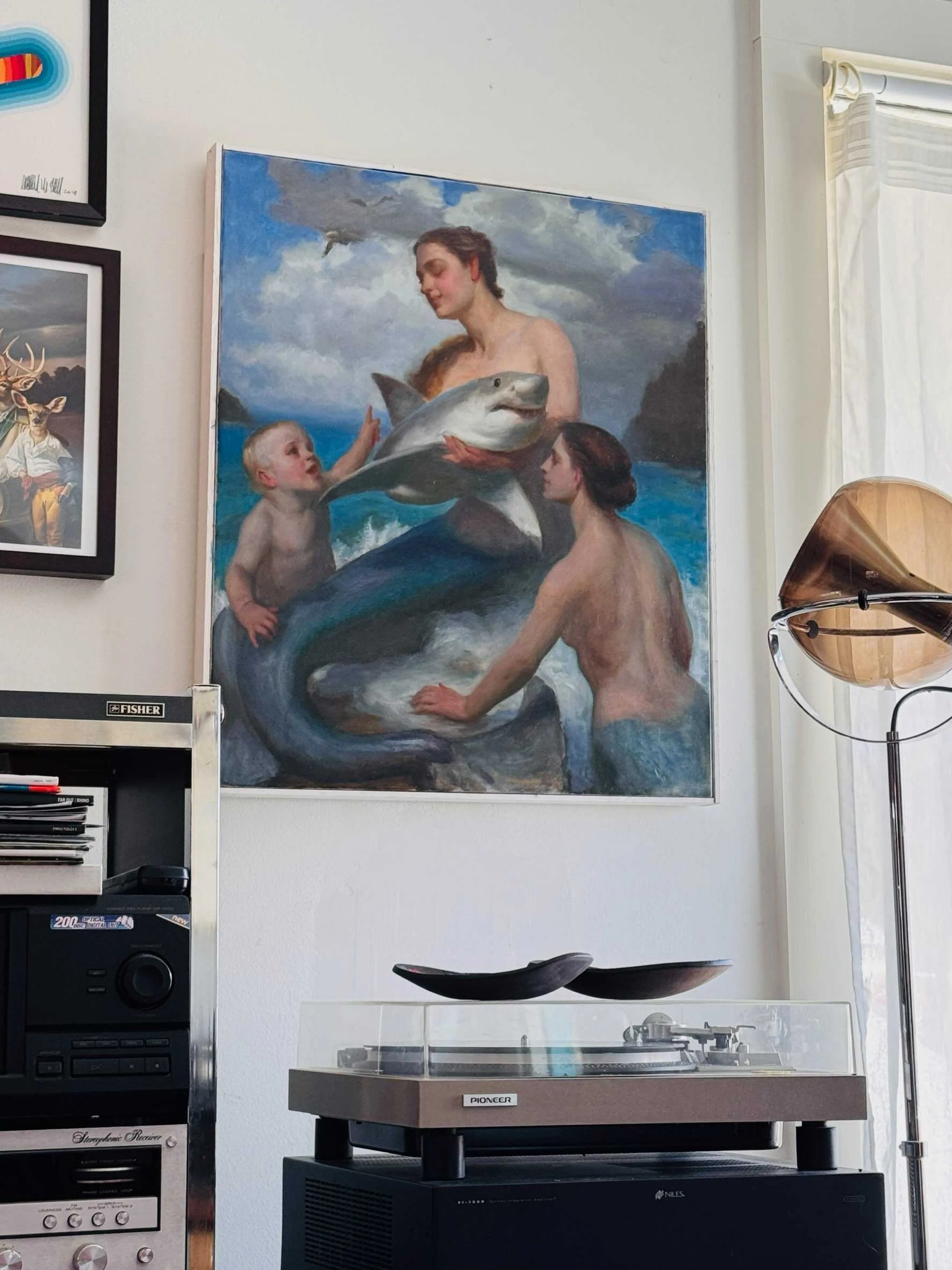 Recent placement of &lsquo;Sea Puppy&rsquo; by @nateseay in a private collection 

#artadvisory #artforyourhome #artcollector #artanddesign #contemporaryart