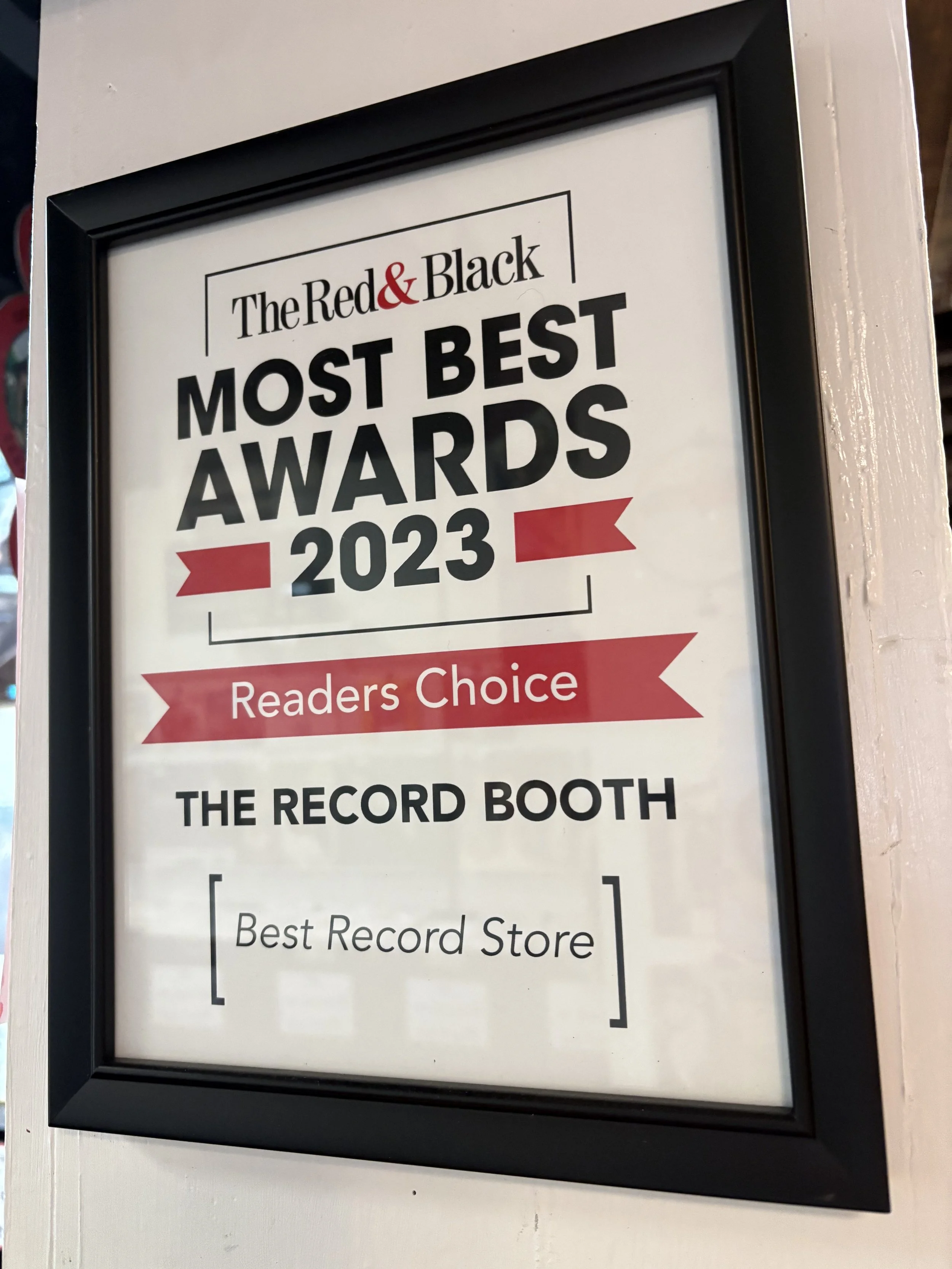 Winner of Reader's Choice for Best Record Store 2023