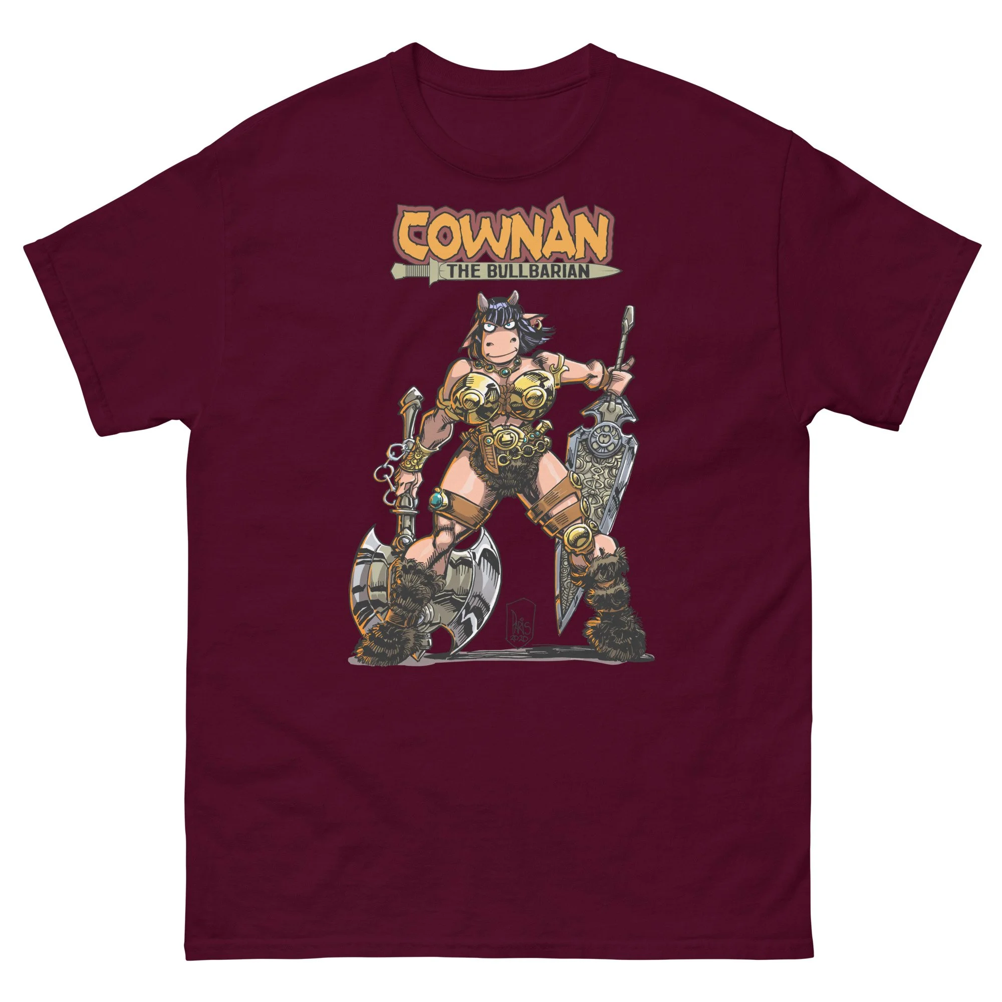 Cownan the Bullbarian t-shirt