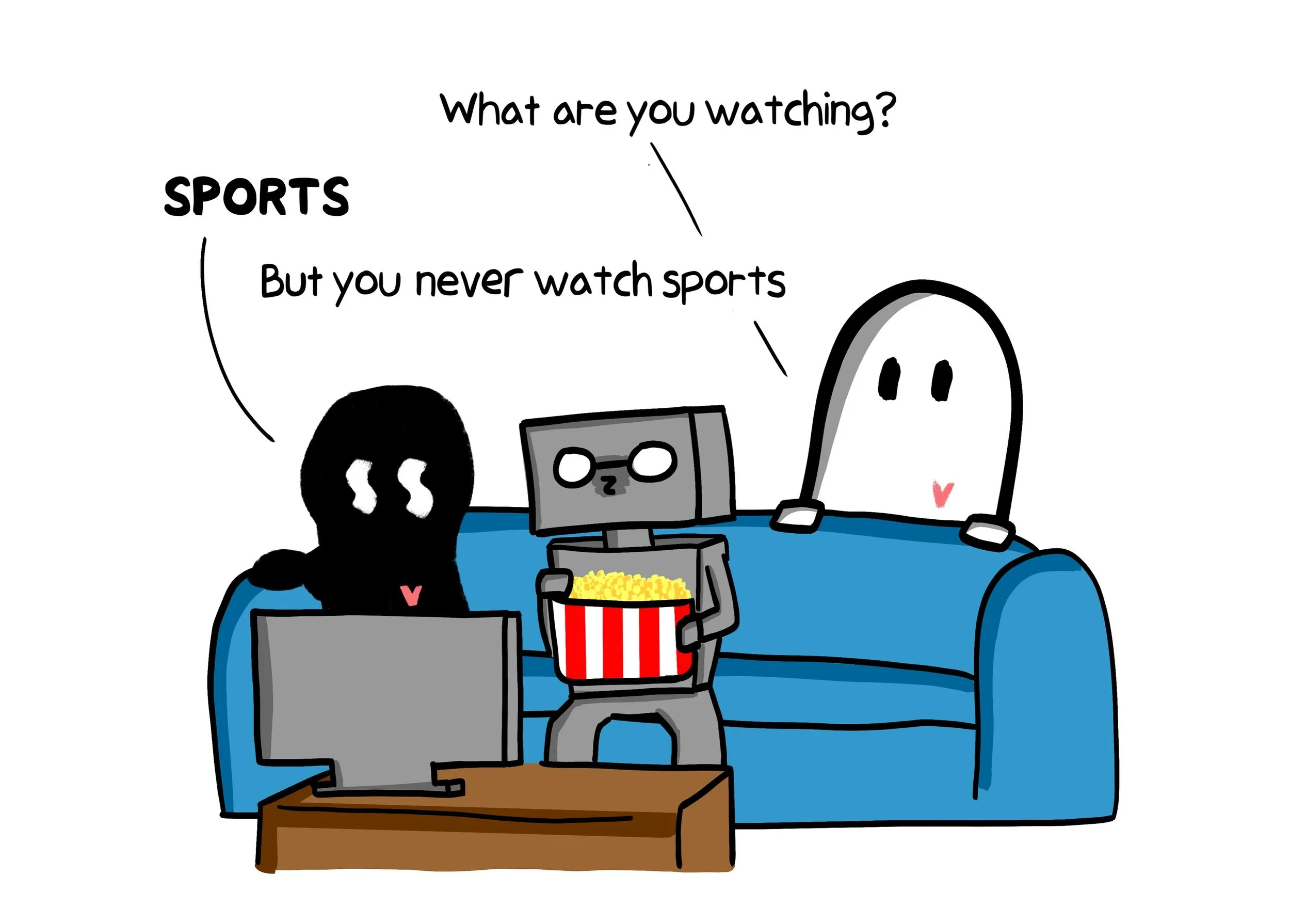 Must love hockey.