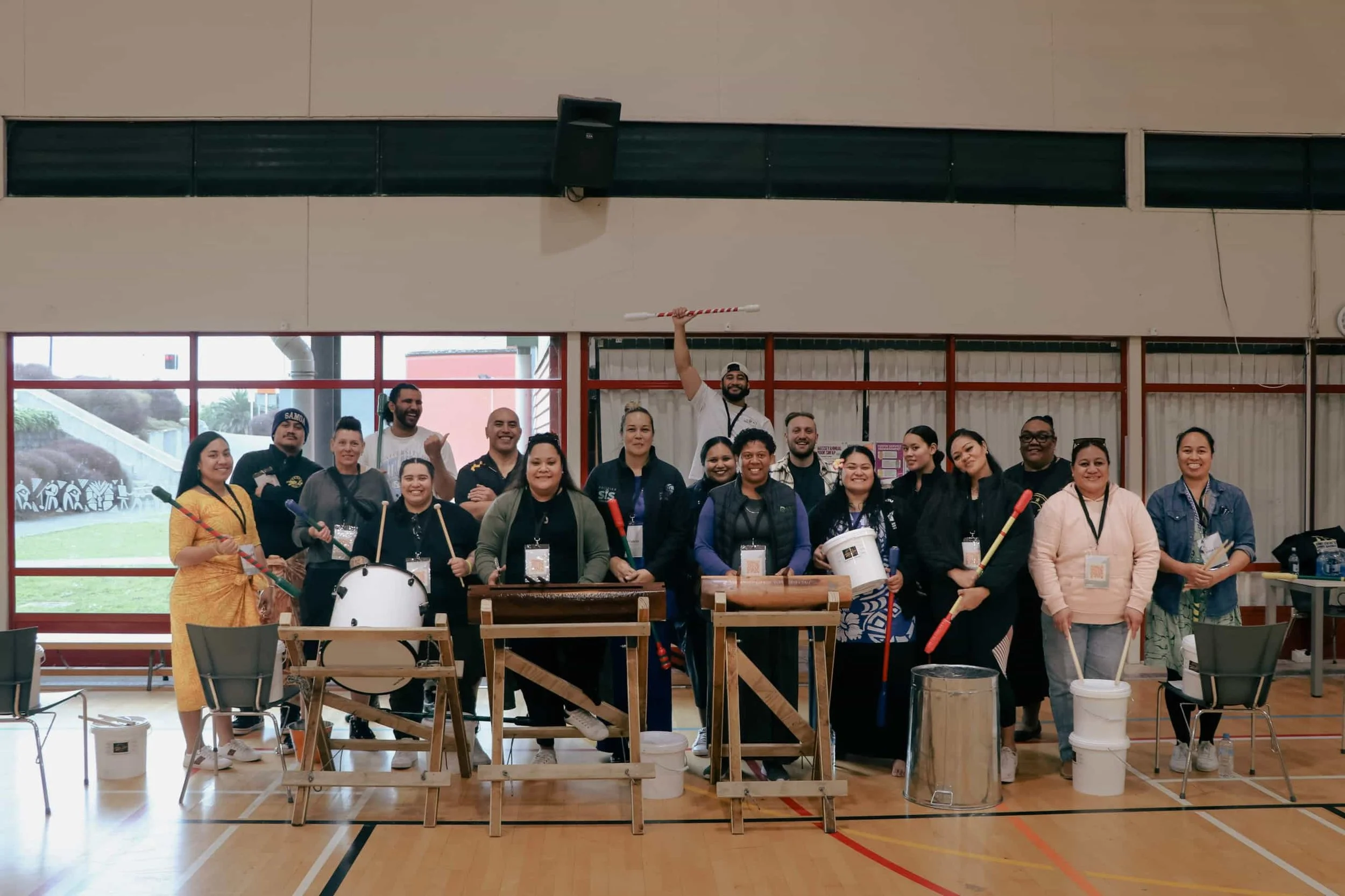 Workshop Ignites Pasifika Cultural Unity Through Siva Afi and Drumming