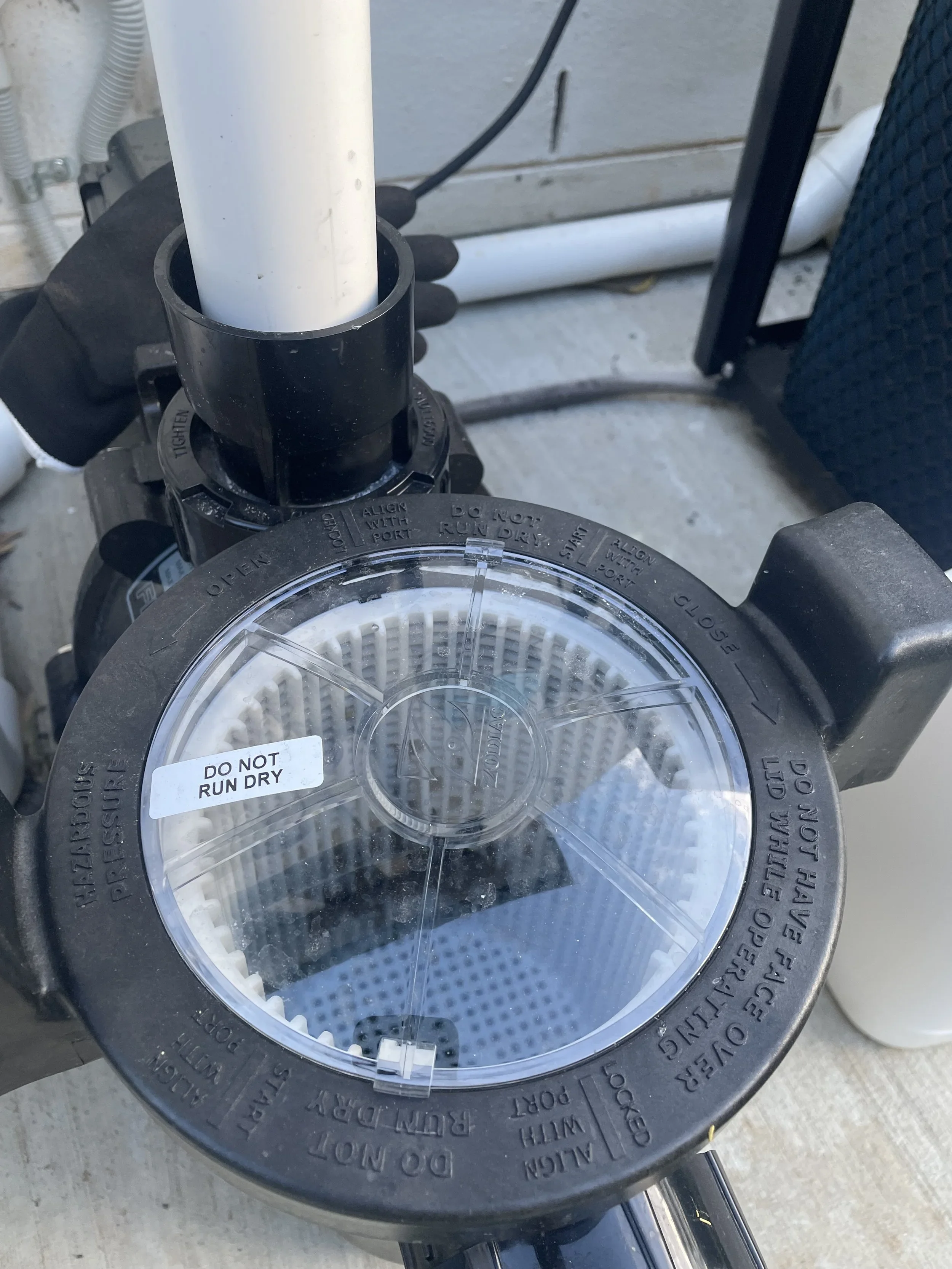 Pump lid
