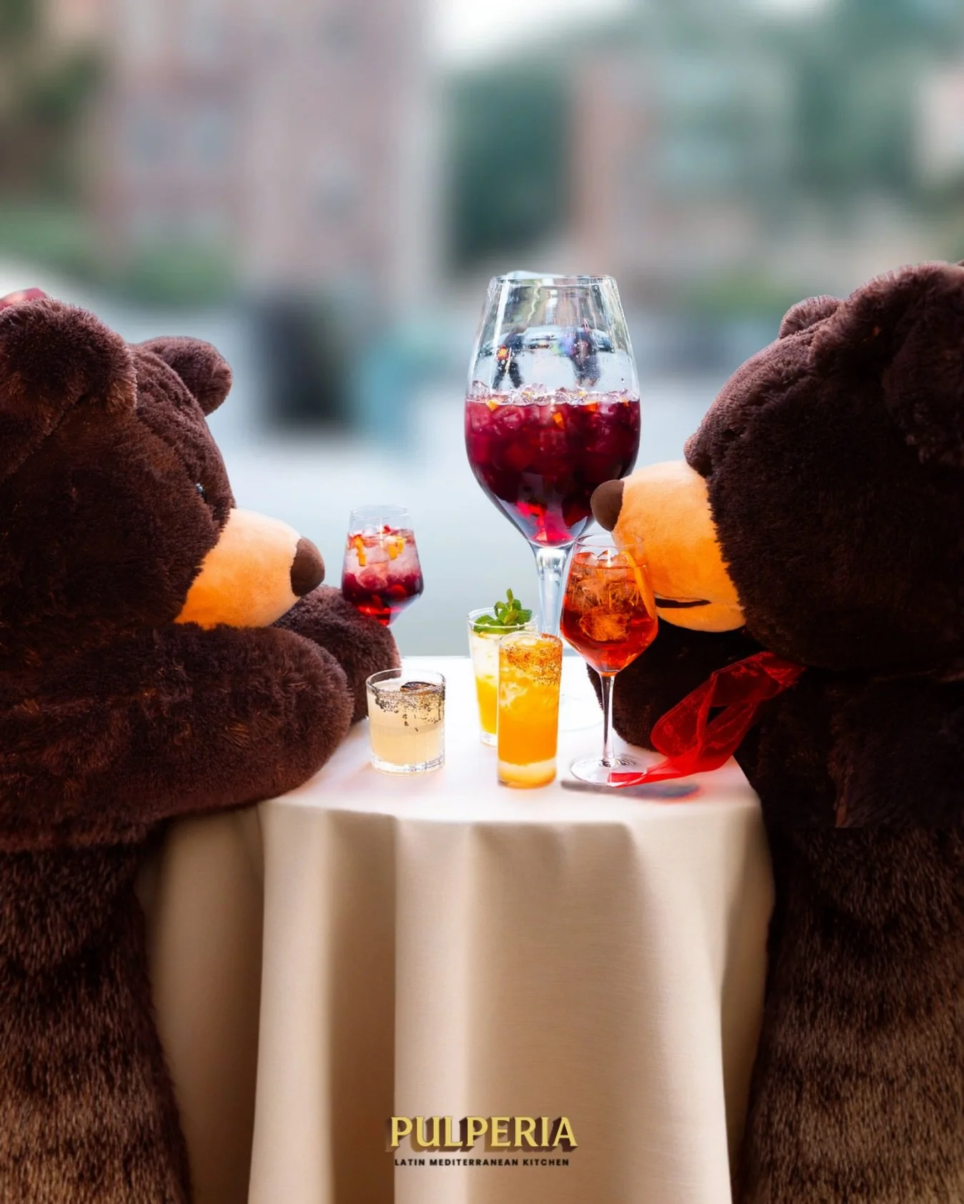 When the cocktails are this good&hellip; everyone shows up 🐻🍷 

📍 338 W 46th St &mdash; Restaurant Row
Reserve on Resy or OpenTable.

#PulperiaNYC #NYCDrinks #HellskitchenNYC #LatinMediterranean #BroadwayEats #NYCFoodies #DateNight #TimesSquare #D