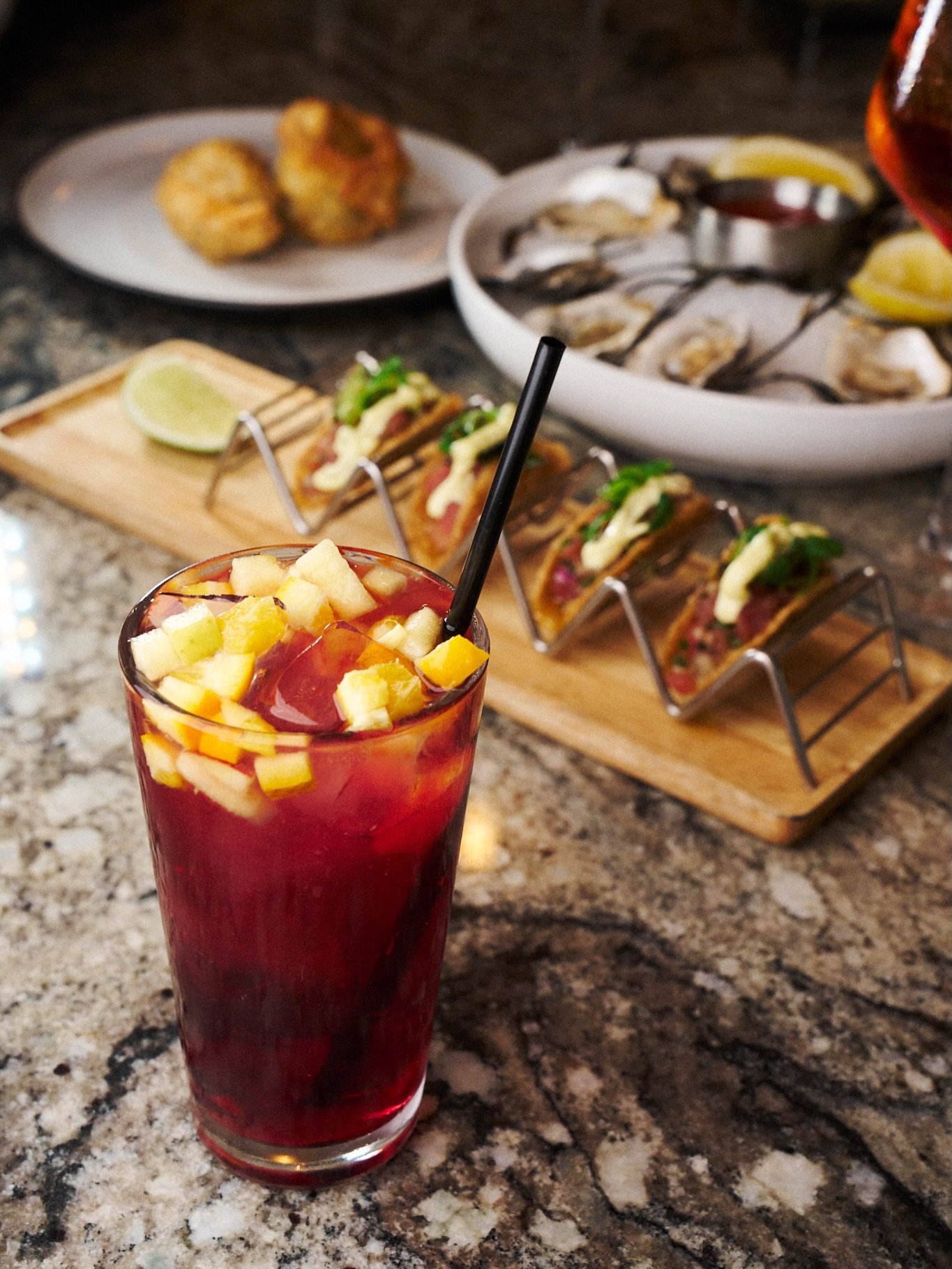 Join us for Happy Hour at Pulperia🍸✨ 

Monday through Friday, enjoy cocktails, bites, and good energy at our outdoor lounge and bar

The perfect excuse to stay for another round!

📍 Pulperia Latin Mediterranean Kitchen 
338 W 46th St, Restaurant Ro