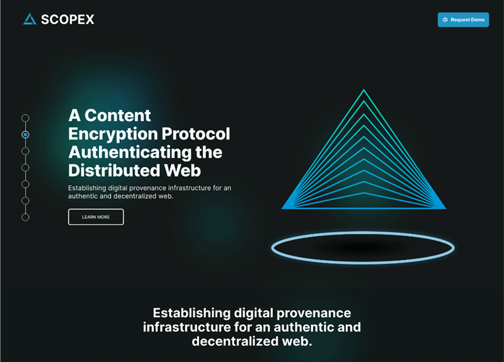 Scope Media Inc. Scope X Website