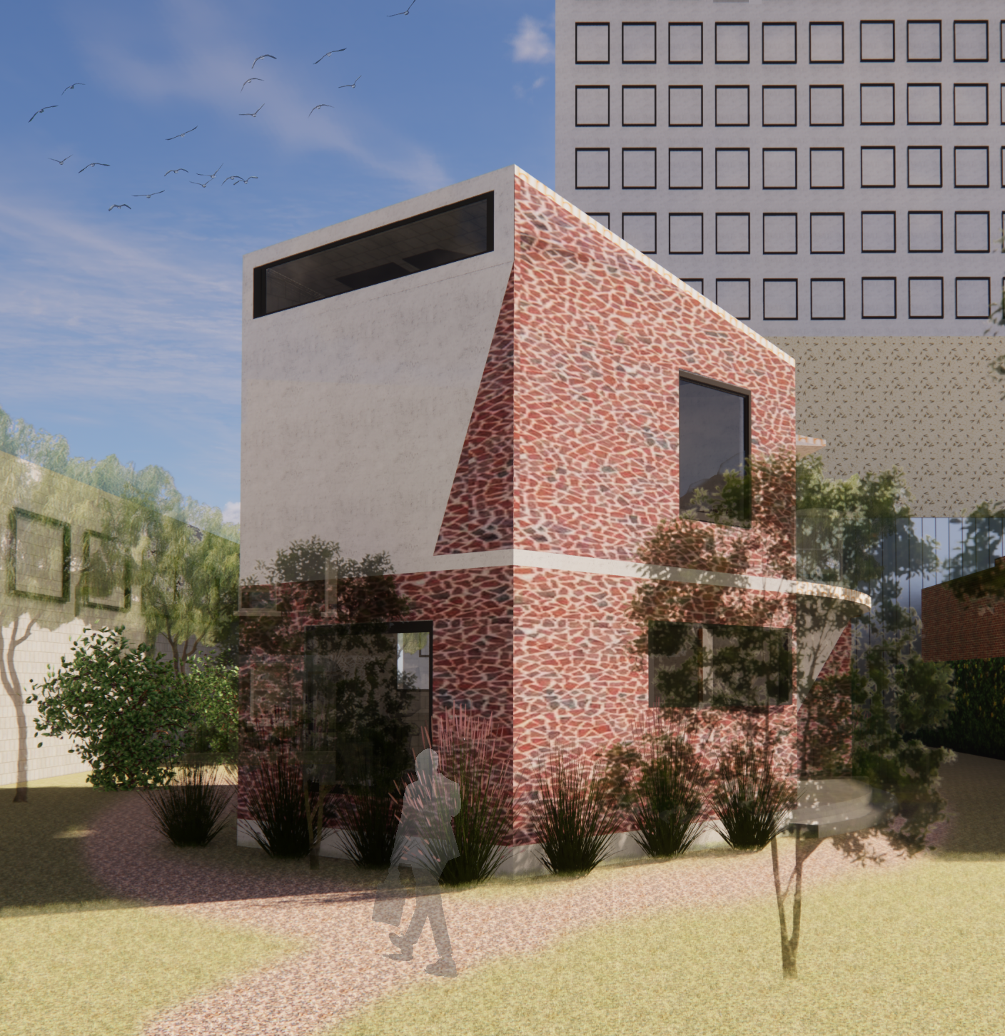 3D Prototyping Second Iteration Front Façade Unit Three