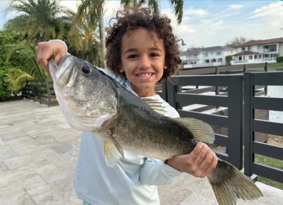 Dylan fishing
