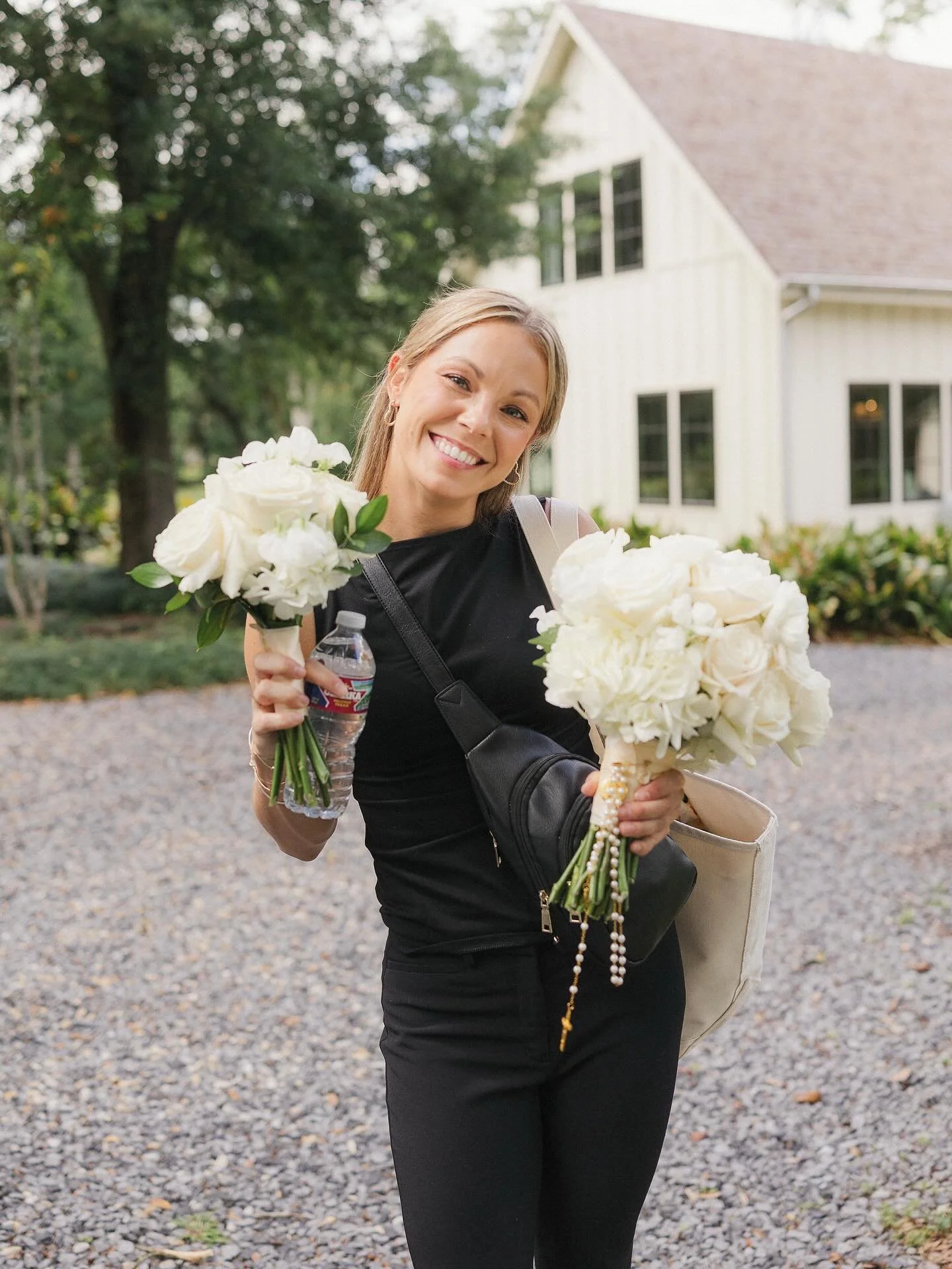 Your checklist, timeline, shot list checker; bouquet holder; dress fluffer; fly away fixer; sometimes groomsman fusser; always ready with a hug and a smile; biggest hype girl; bow wearing wedding planner. 

😉 💕