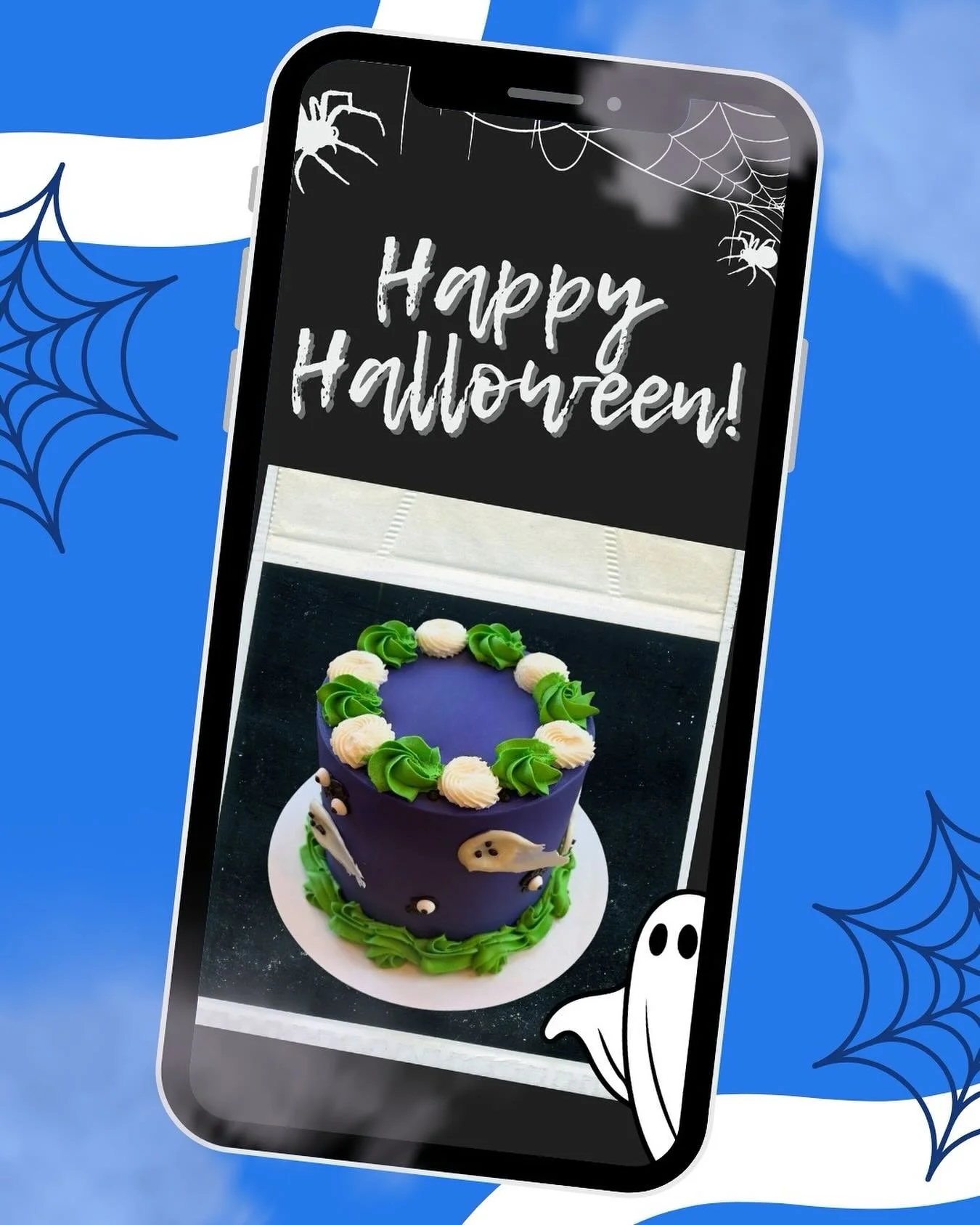 Halloween Graphic for @pacsweets 👻📲🎃

We make holiday visuals for our businesses!

DM or visit shiftsocialva.com to learn more 💬