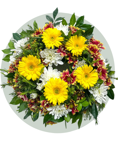 Seasonal Flower Wreath