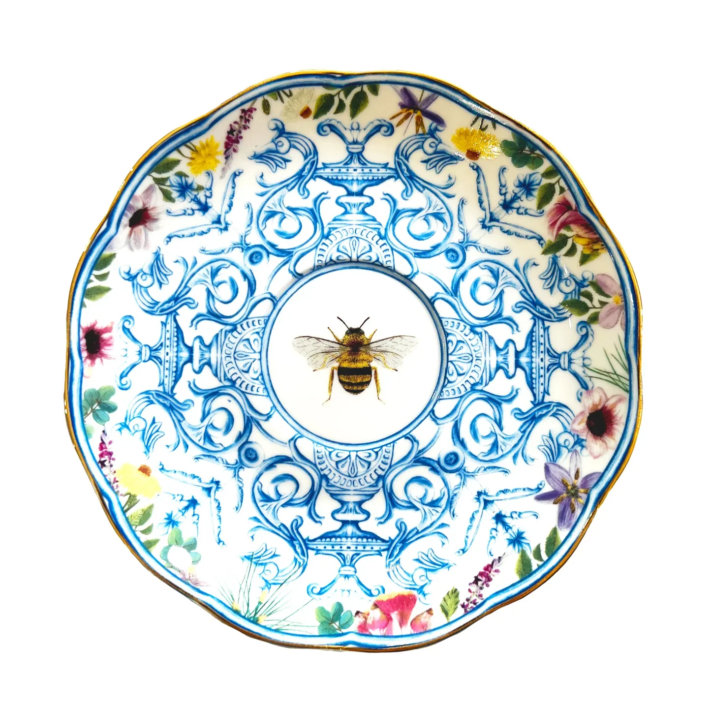 Tea Cup & Saucer Enchanted Garden 1.webp