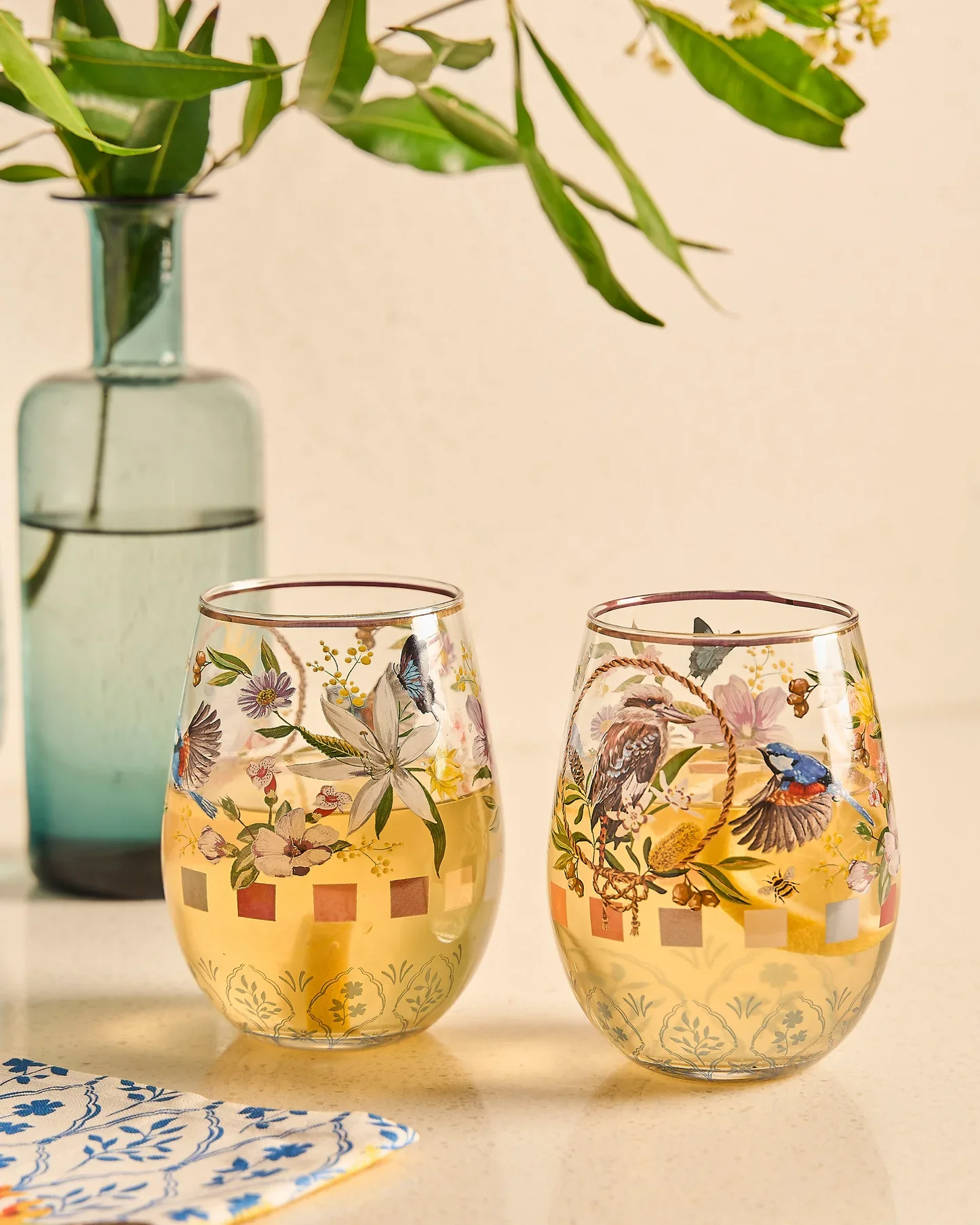 Glass Tumbler Large Backcountry (Set of 2 glasses)  2.webp