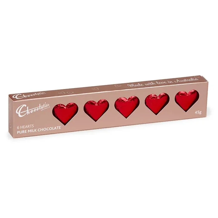 Chocolatier Hearts 6pc