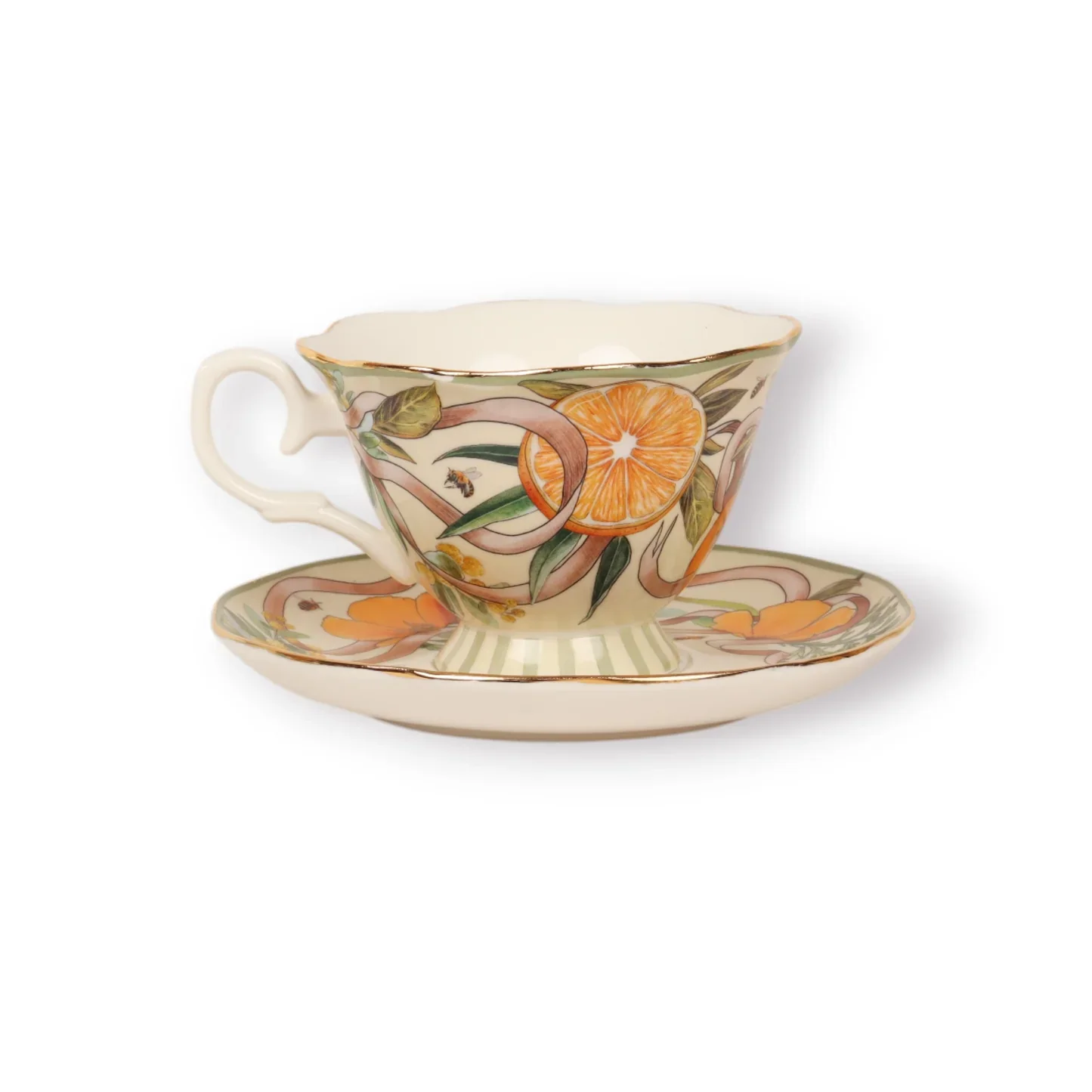 Tea Cup & Saucer Golden Hour1.webp