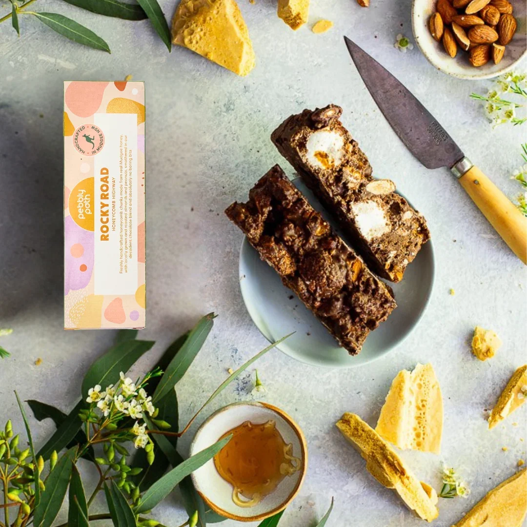 Pebbly Path Honeycomb Highway Rocky Road
