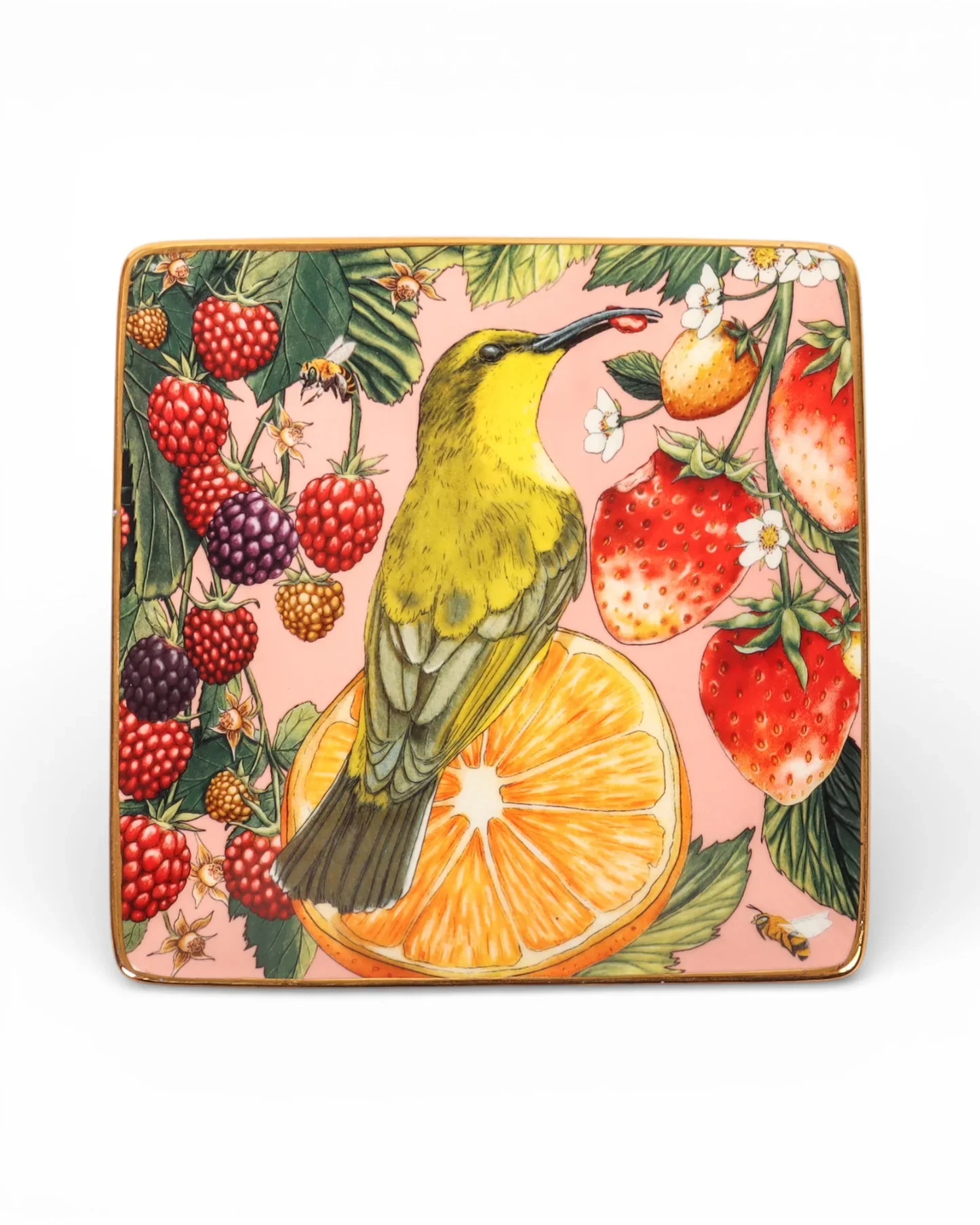Square Trinket Tray Bountiful Harvest 1.webp