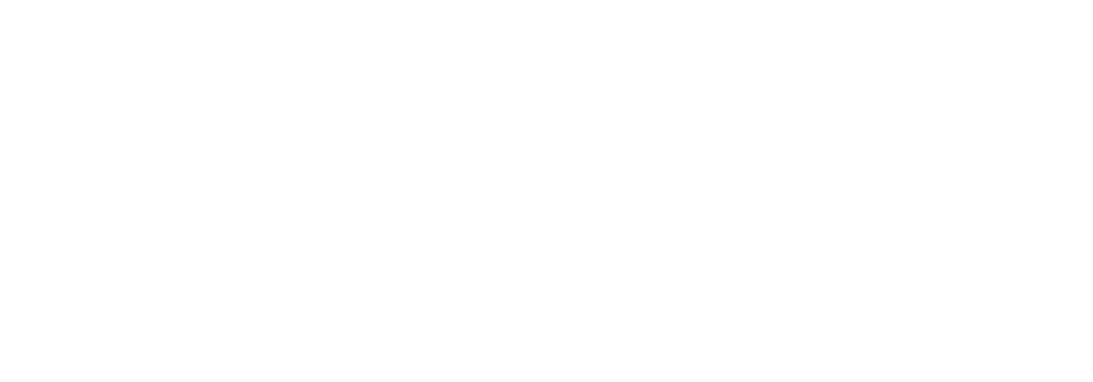 A black background with a white outline illustration of a light bulb with a brain inside it and light rays emitting from the bulb.