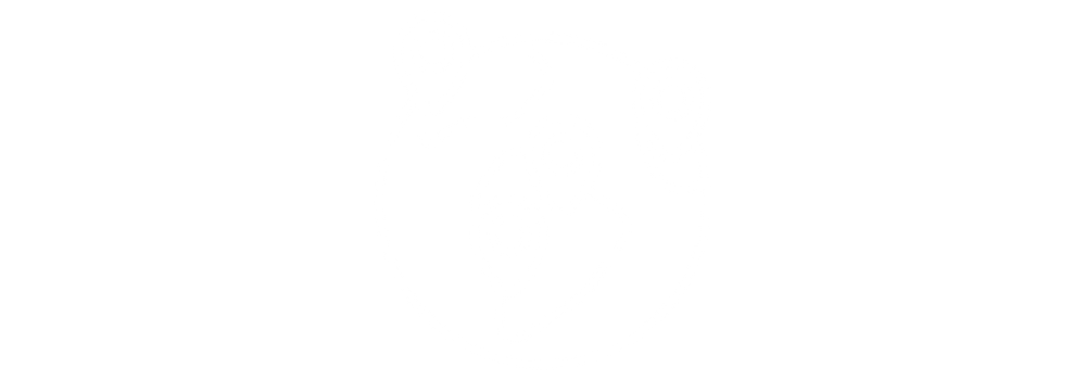 White line drawing of a globe with four location pins around it, on a black background.