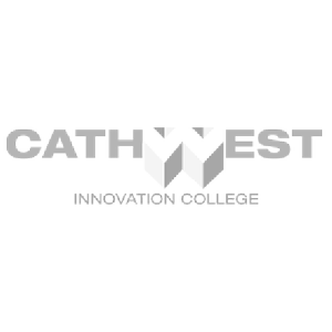 Cathy W. Est logo with the text 'INFORMATION COLLEGE' beneath it.