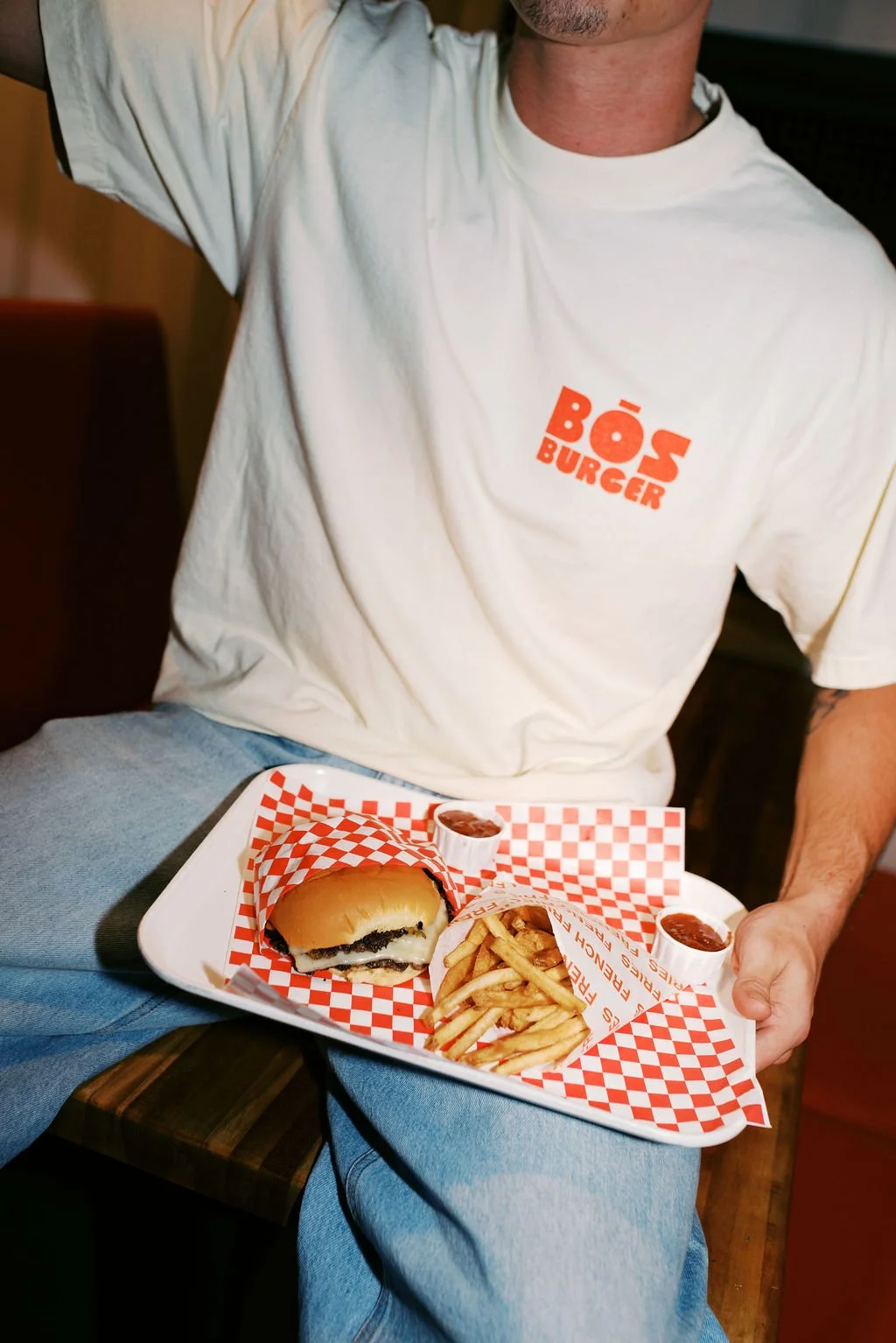 Eat like a BŌS tee