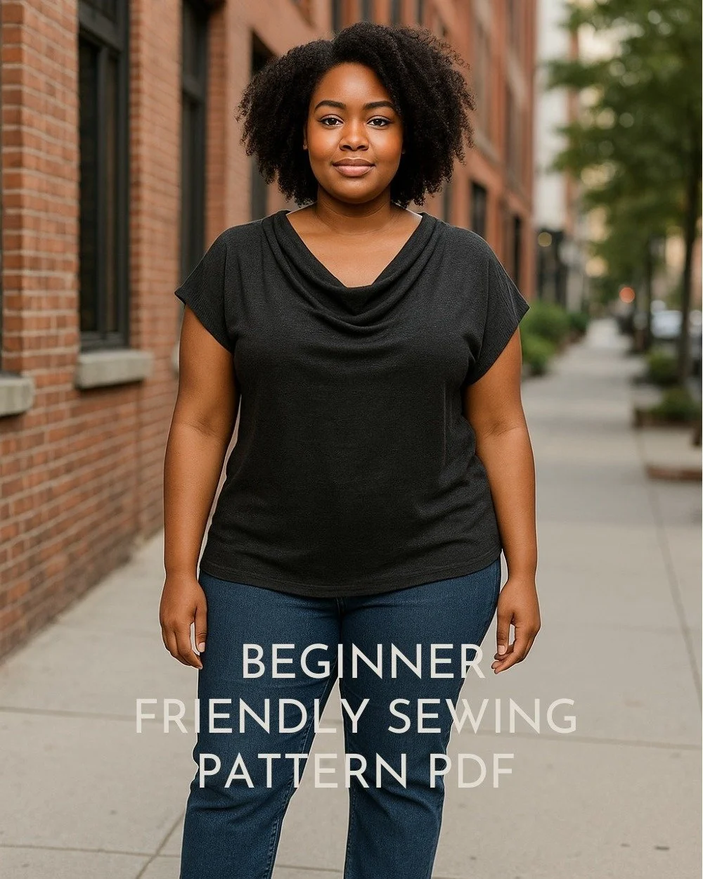 ✨ Pattern Spotlight ✨
Minimalist jersey t-shirt, effortlessly chic and endlessly wearable — the Kyotap Draped T-Shirt is your go-to for modern, minimalist style with a twist. ✨
Featuring a soft draped cowl neckline and a relaxed fit, this patt