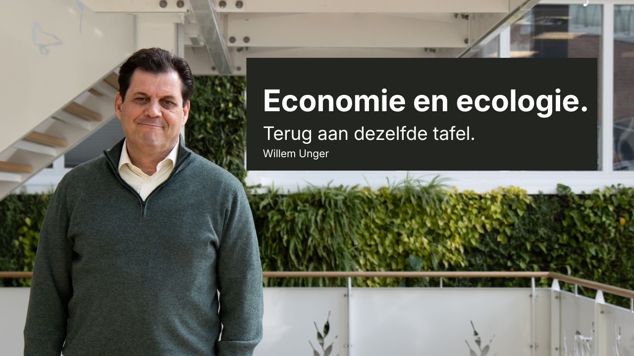 Economie en ecologie. Terug aan dezelfde tafel.