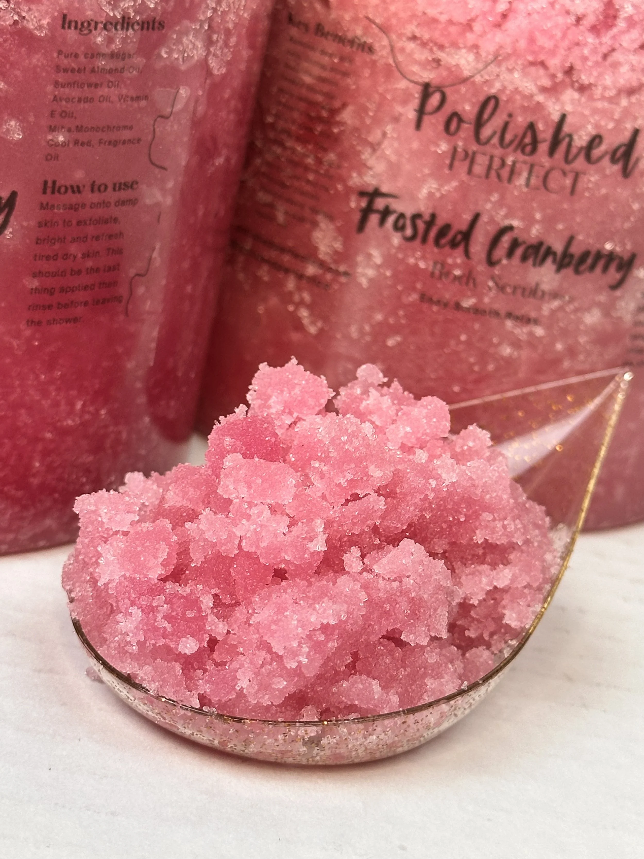 Frosted Cranberry Scrub