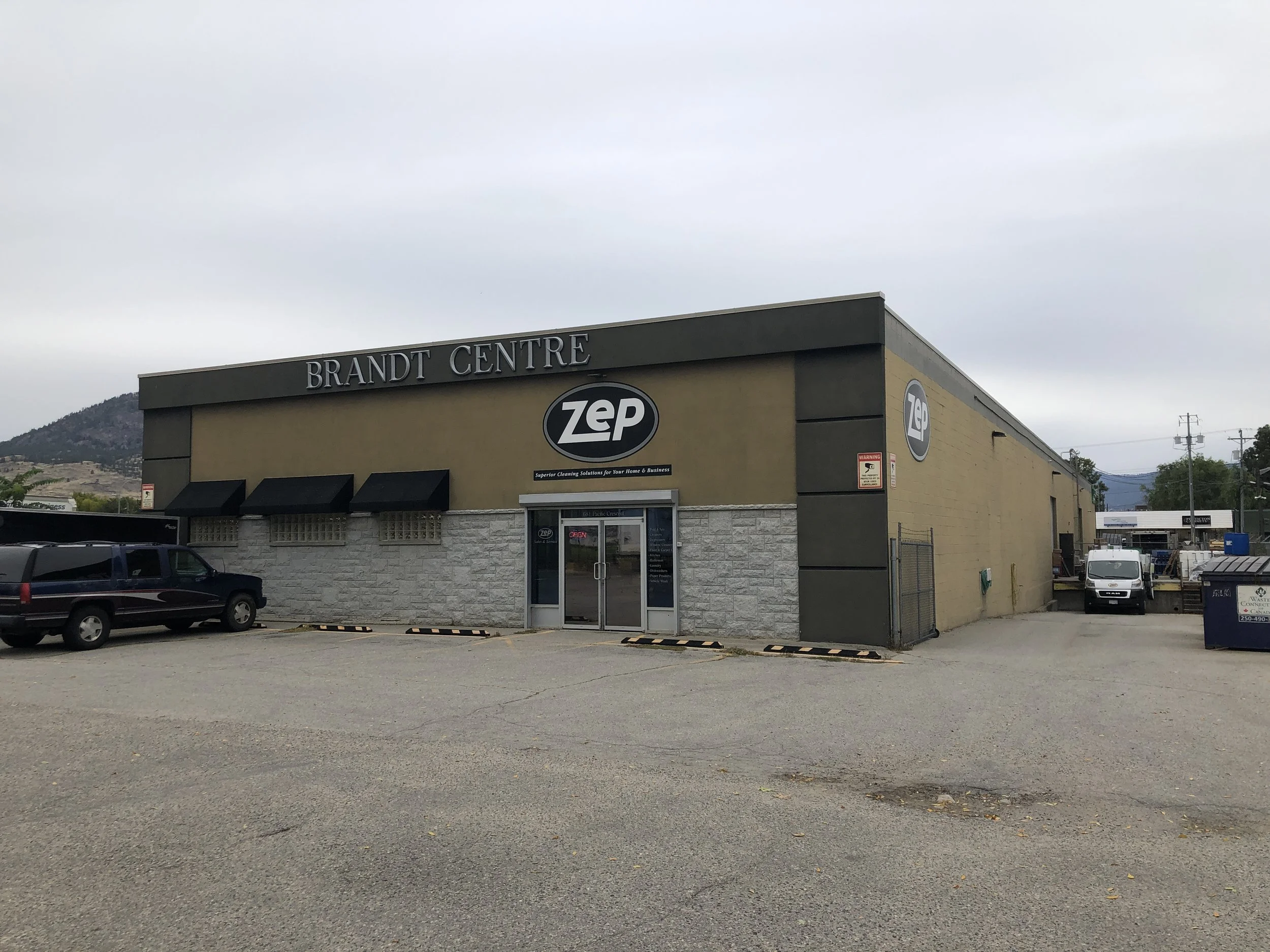 Warehouse building appraisal at 682 Eckhardt Ave W, Penticton