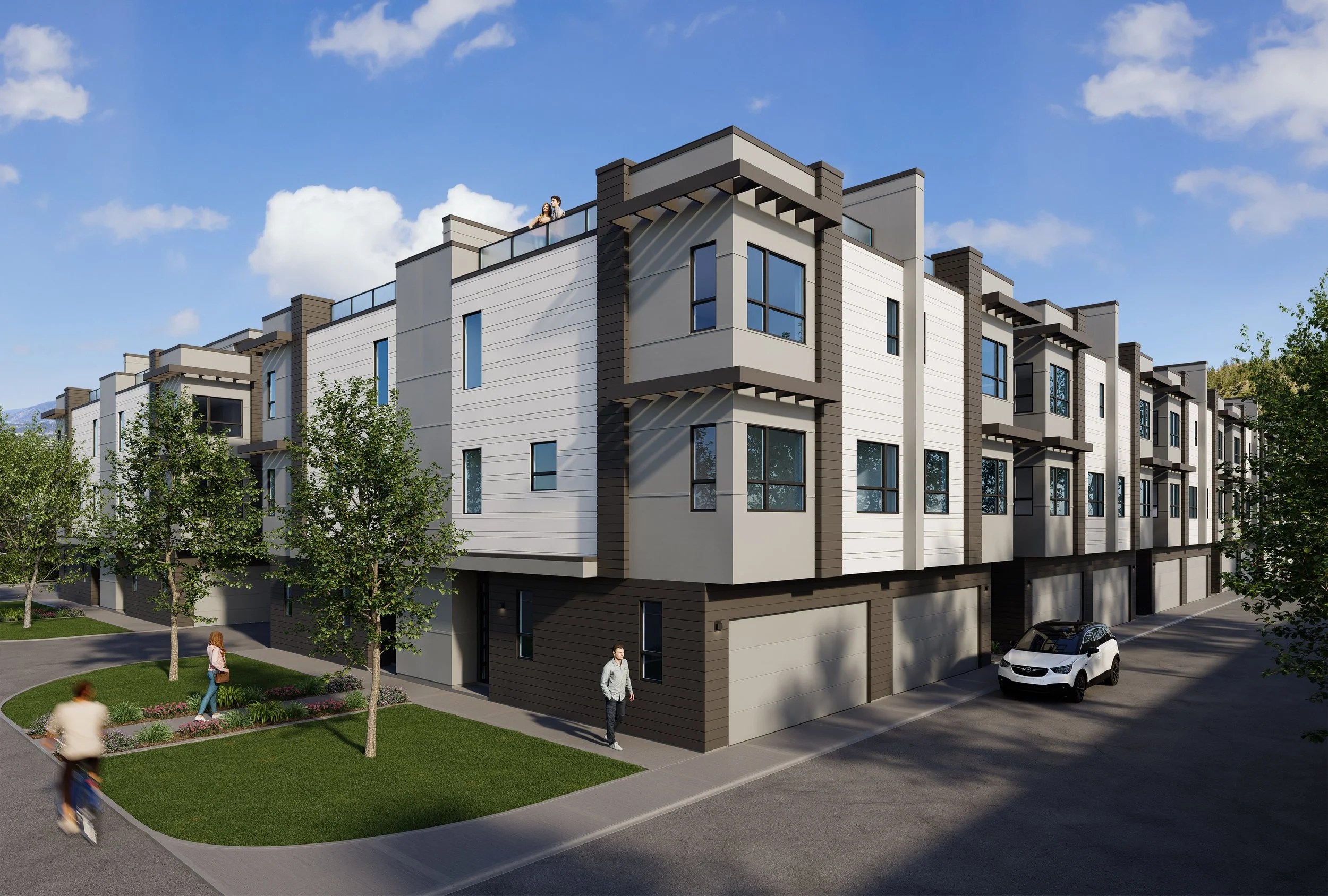 Residential strata development at 8709 Jubilee Rd E, Summerland