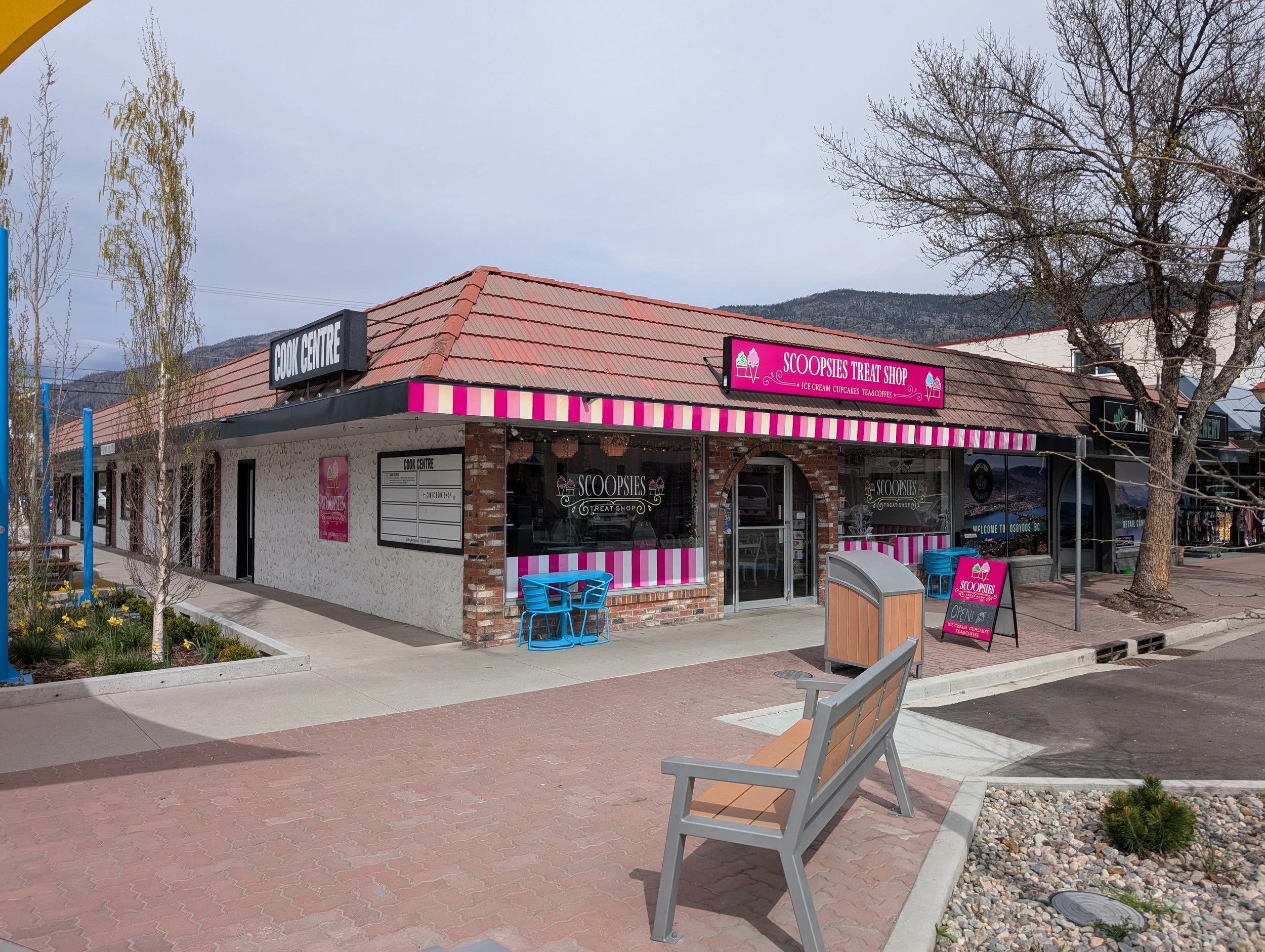 Retail strip building appraisal at 8324 Main St, Osoyoos