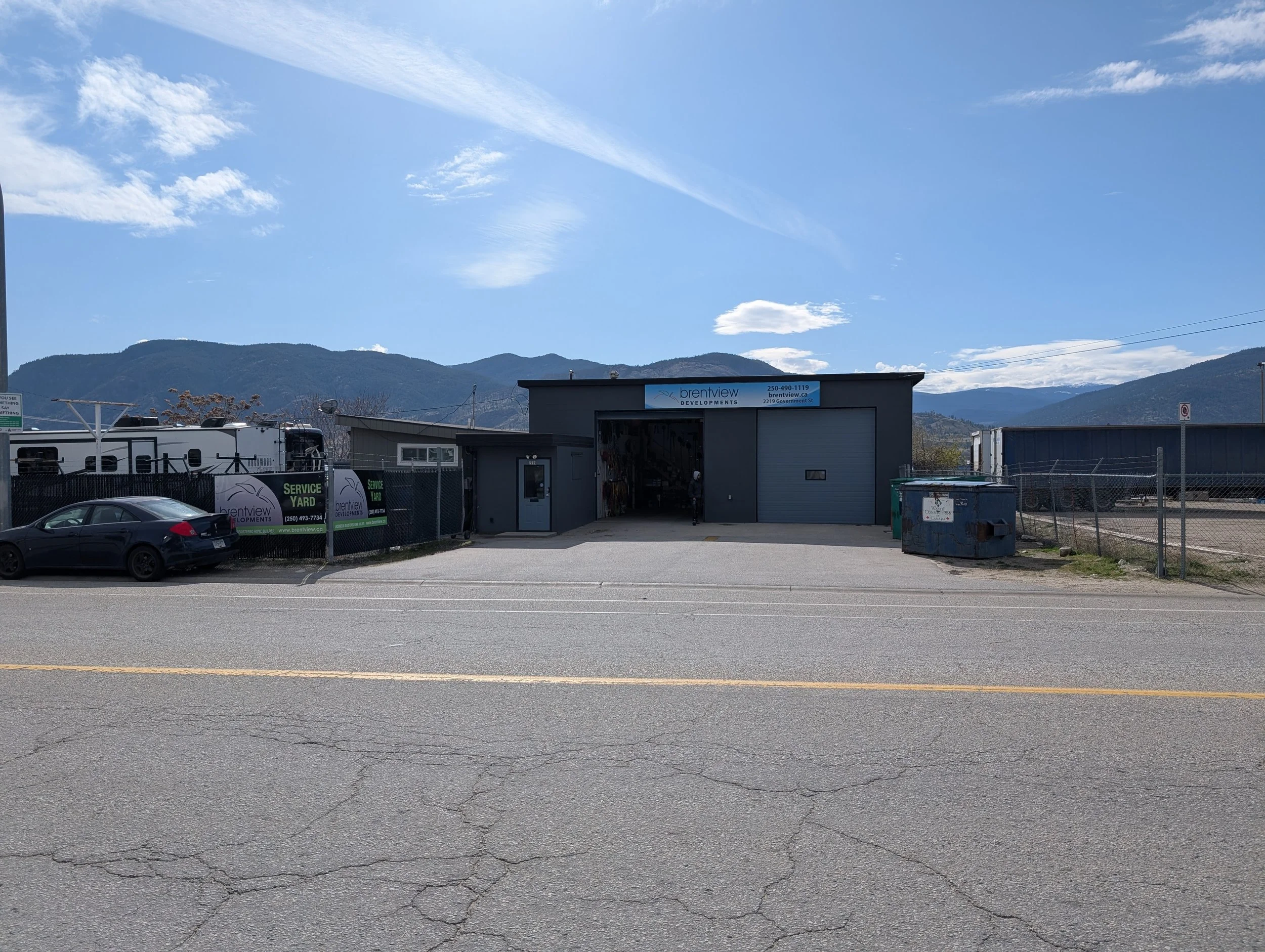 Industrial building appraisal at 2219 Government St, Penticton