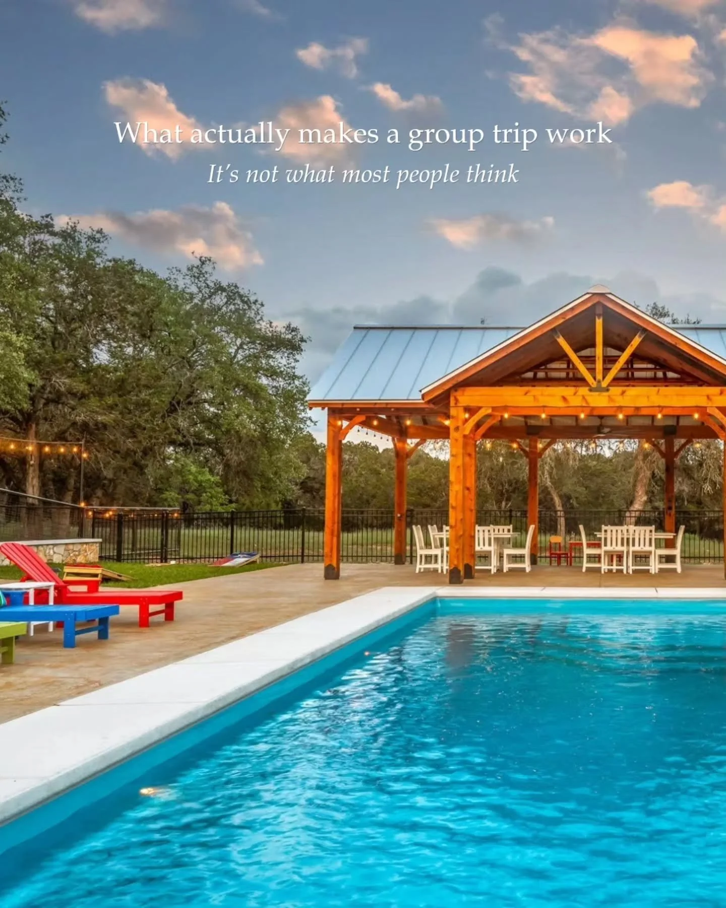 Trips like this... just feel different.

Slower. Easier. Unforgettable. 
The kind your not quite ready to leave.

Save this for later
or send it to someone you&rsquo;d want to share it with. 

#StayAtTheGathering #VisitWimberley #familyreunion❤️ #Gro