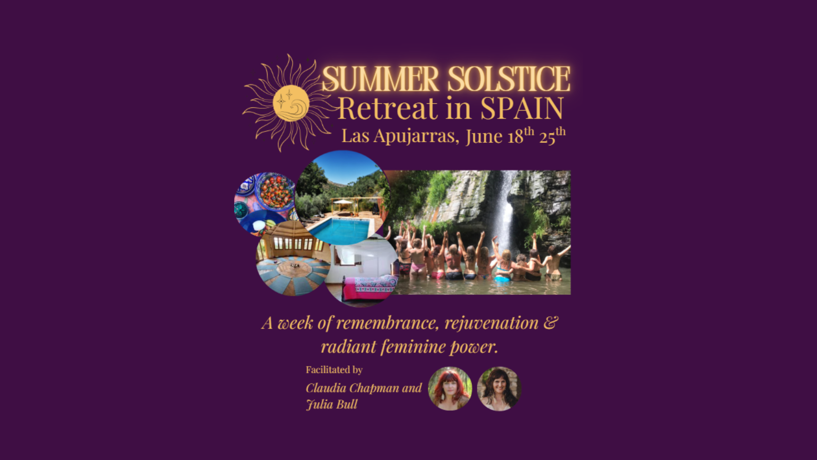  SUMMER SOLSTICE SPAIN RETREAT— Las Alpujarras, Spain