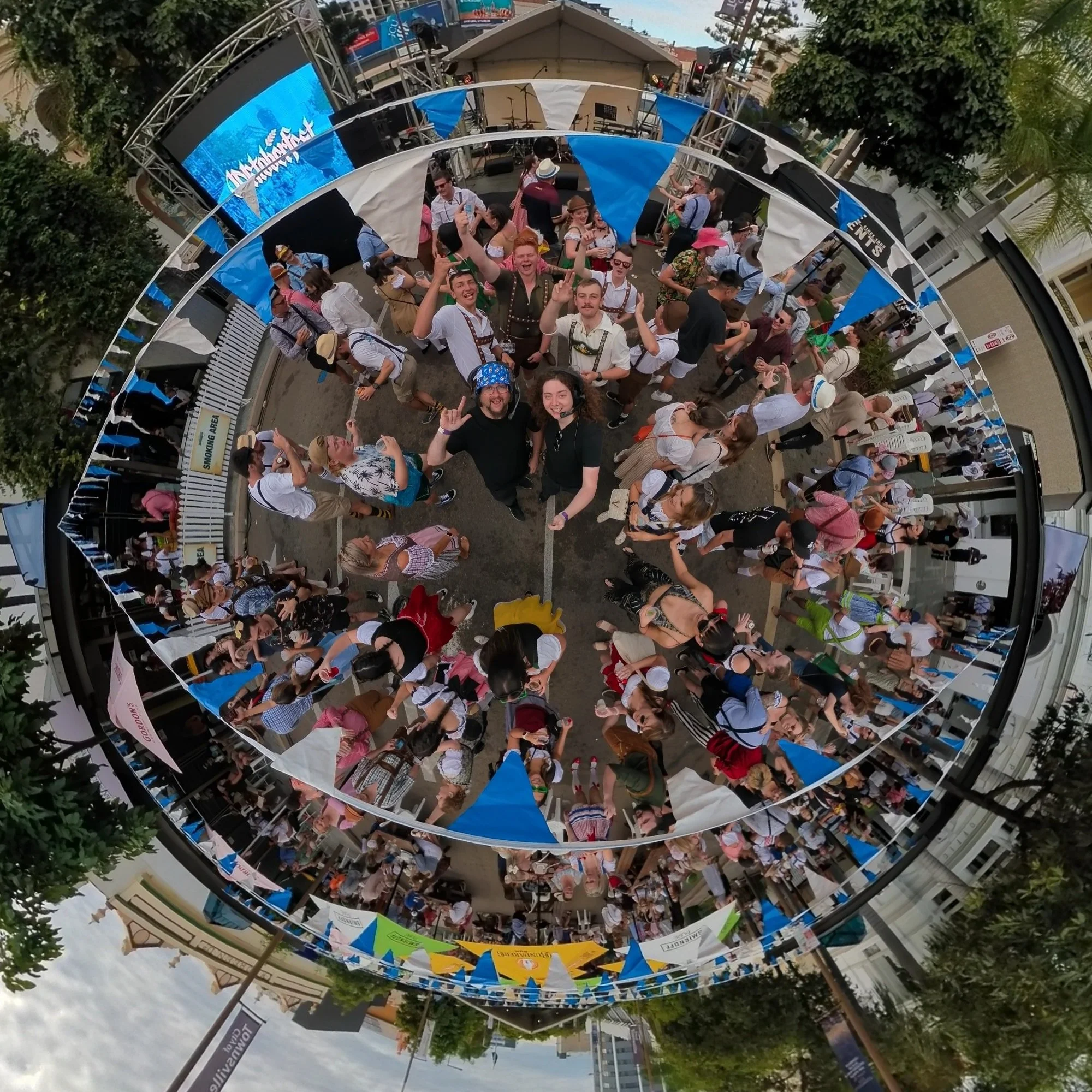 Oktoberfest 2022 street party — director and camera operator